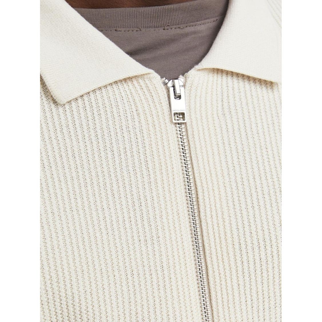 JACK & JONES Kardiganas vyrams, Balta, Jprccsprin cardigans 7