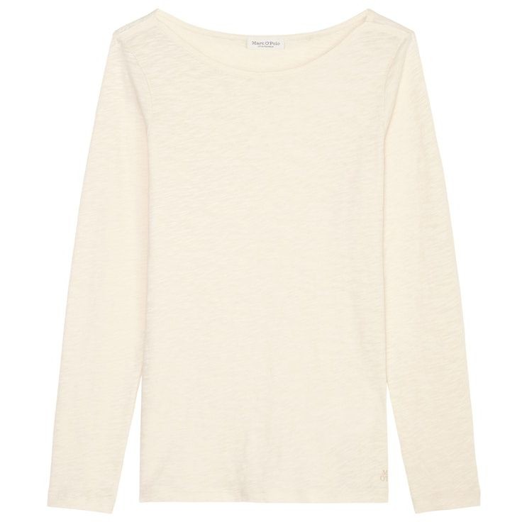 MARC O'POLO Marškinėliai ilgom. rankovėmis moterims, Smėlio, Tshirts lo 502226152199