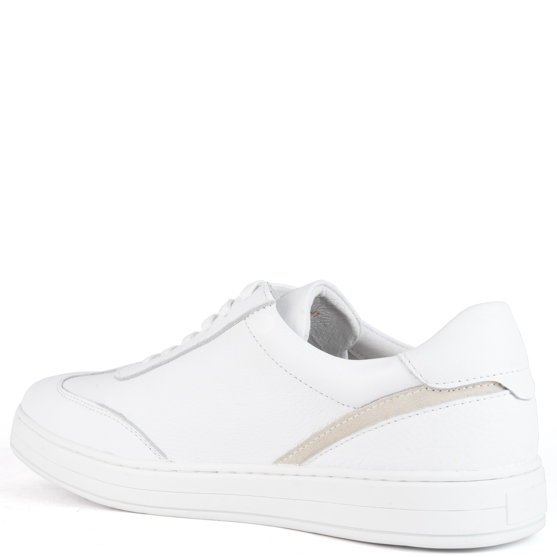 SERGIO MORETTI Laisvalaikio bateliai vyrams, Balta, Leisure 3