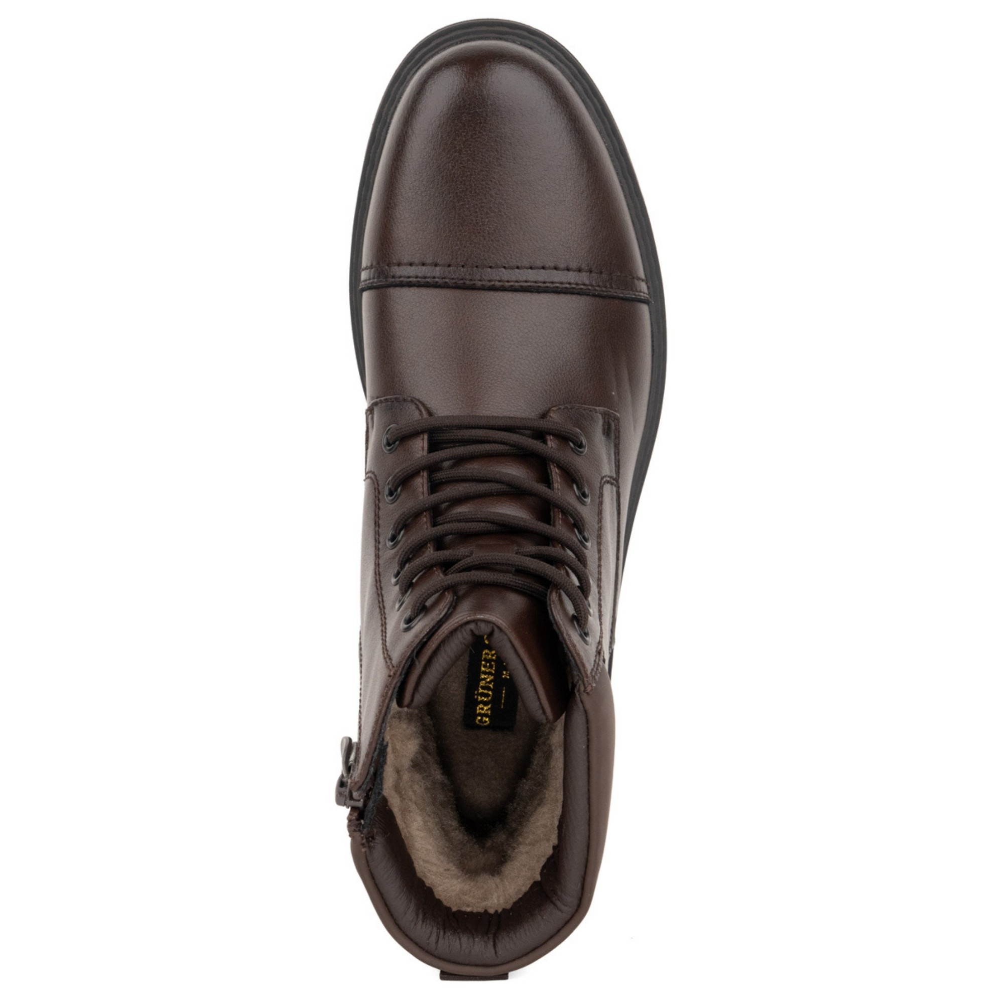 GRUNER SCHUHE Aulinukai vyrams, Ruda, Booties 4