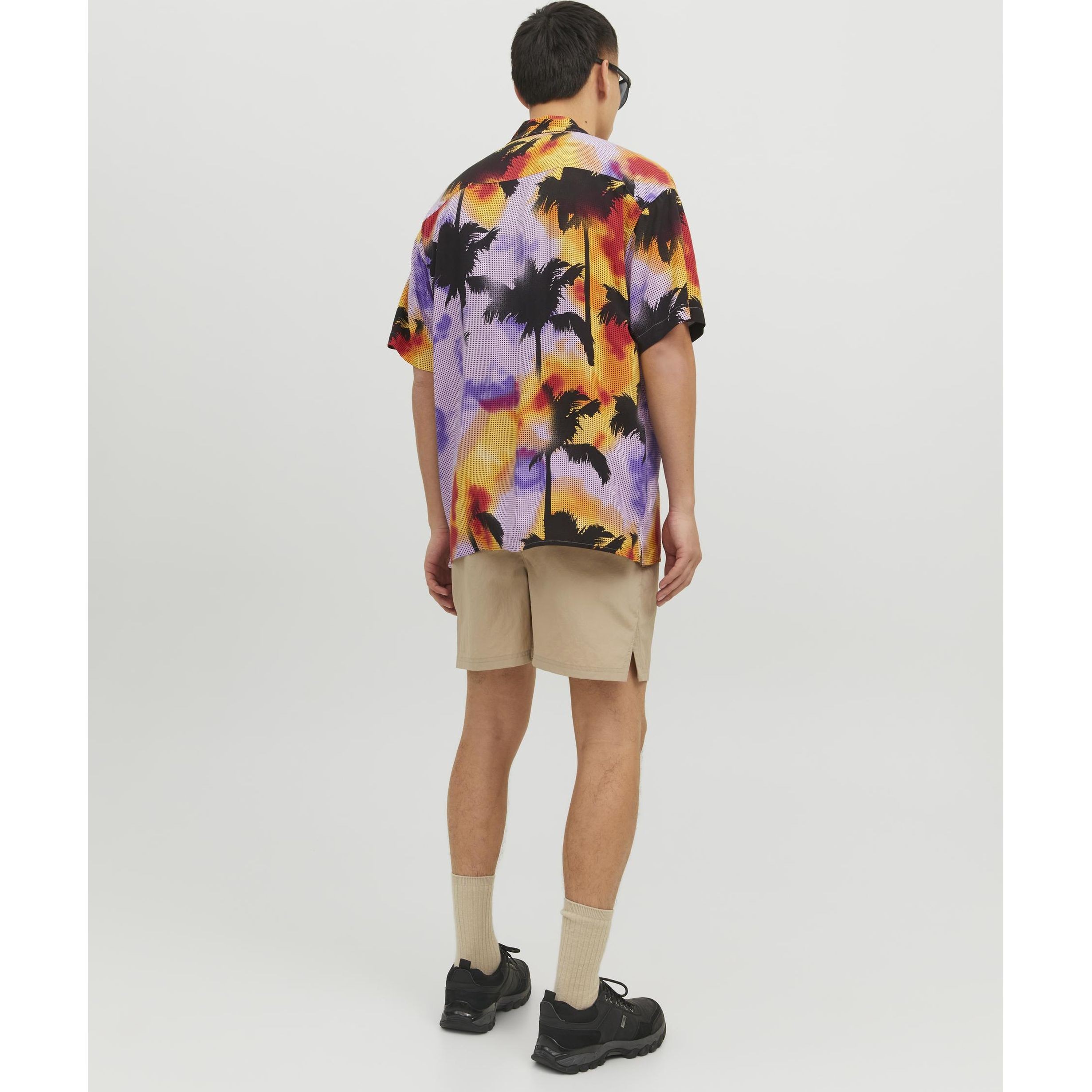 JACK & JONES Marškiniai vyrams, Violetinė, JCOENERGY REGGI 4