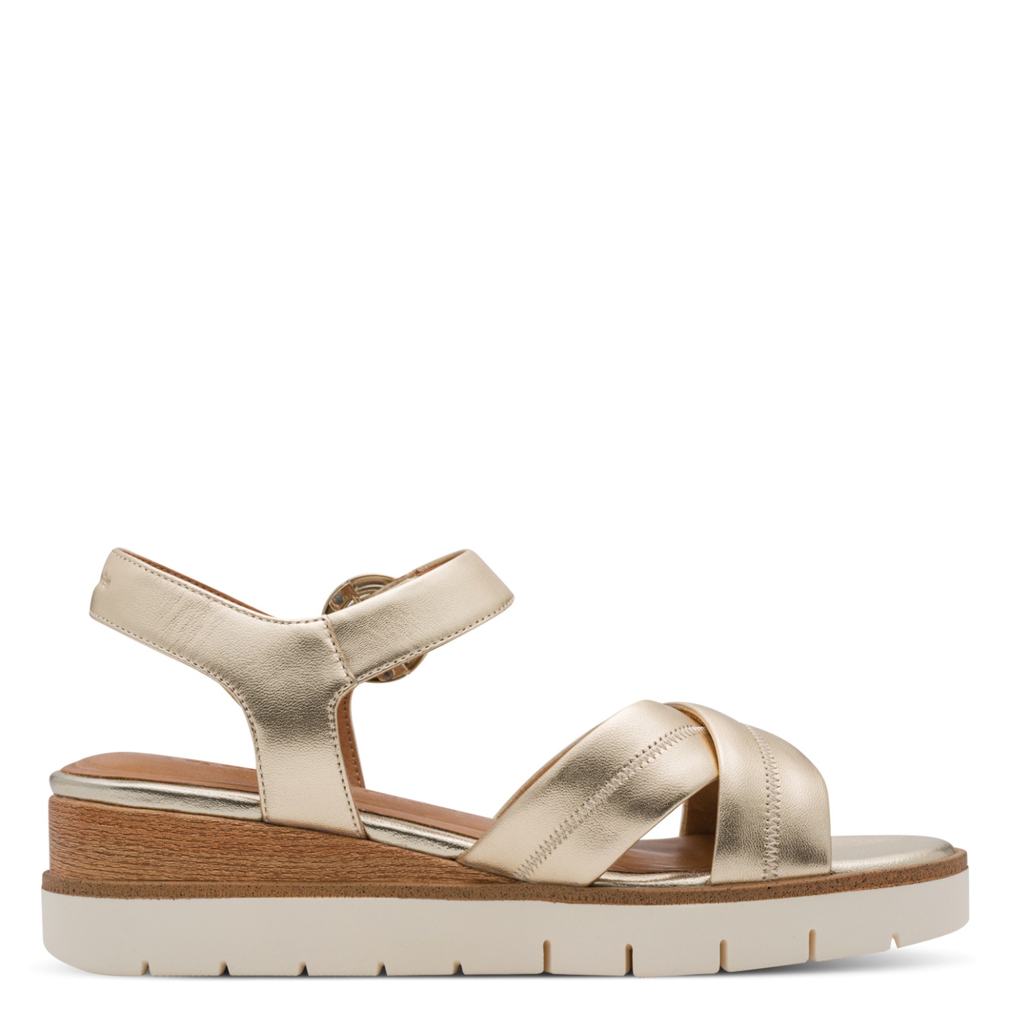 TAMARIS Basutės moterims, Auksinė, Sandals 3