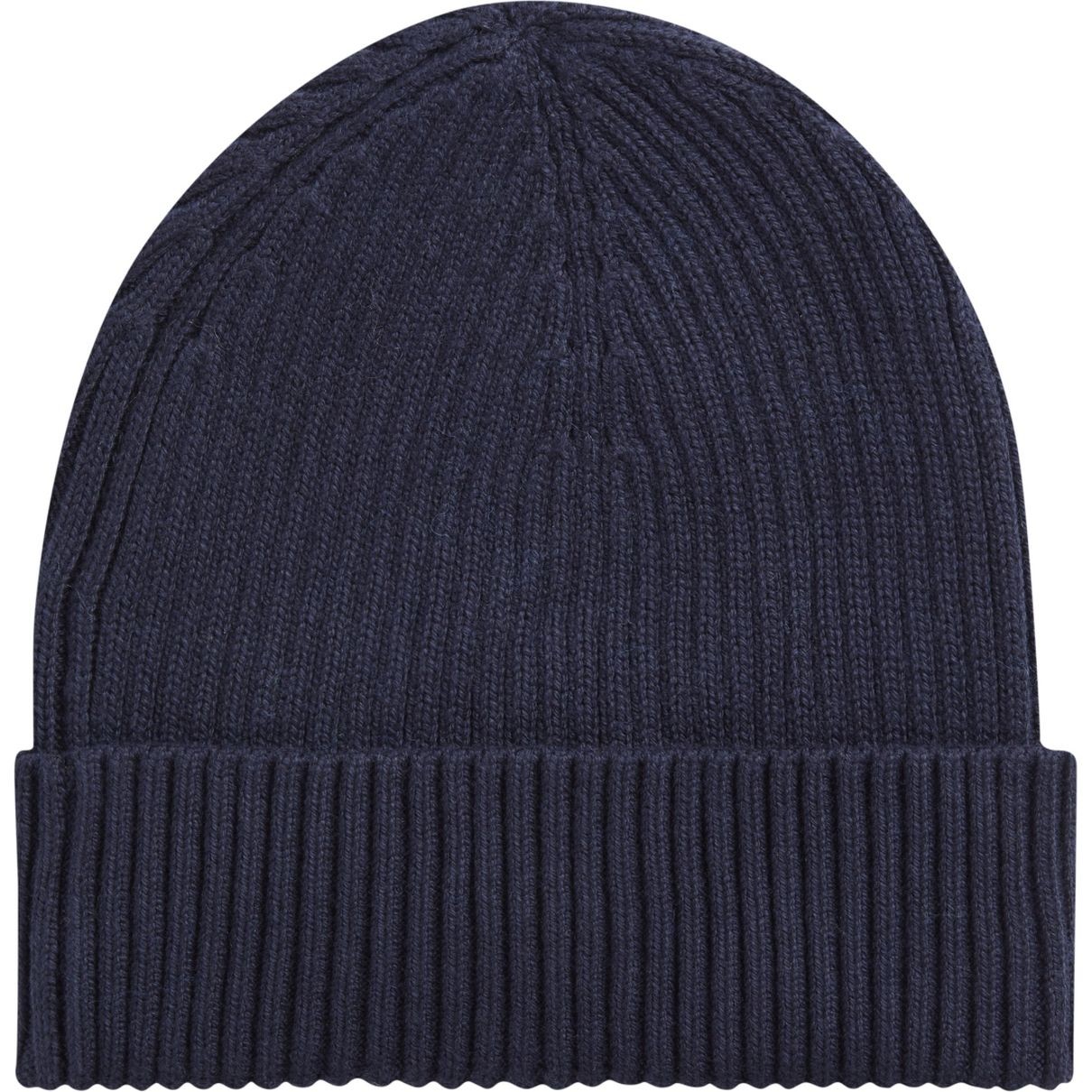 CALVIN KLEIN Kepurė vyrams, Mėlyna, Classic rib beanie 2