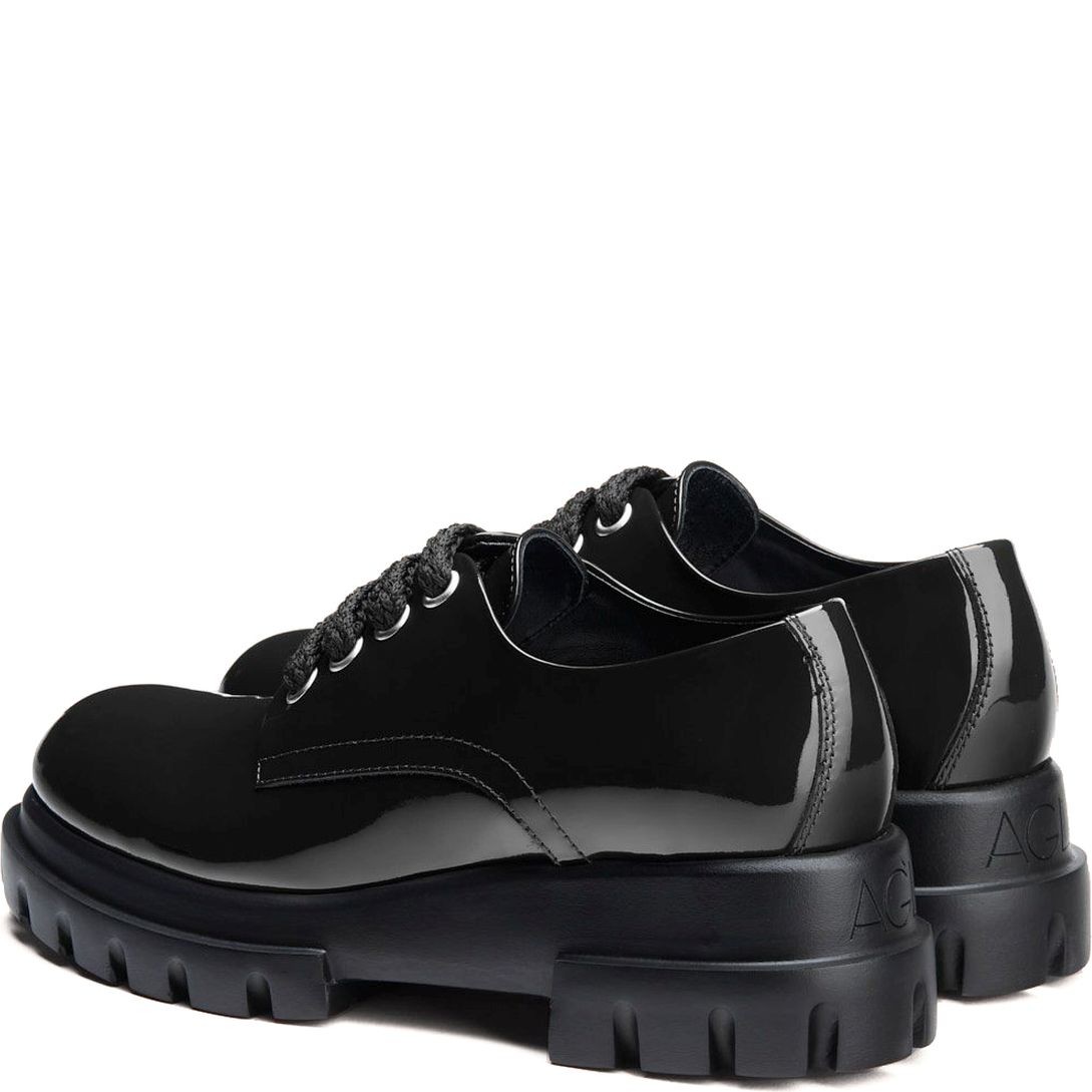 AGL Klasikiniai batai moterims, Juoda, Maxine lace up formal 3