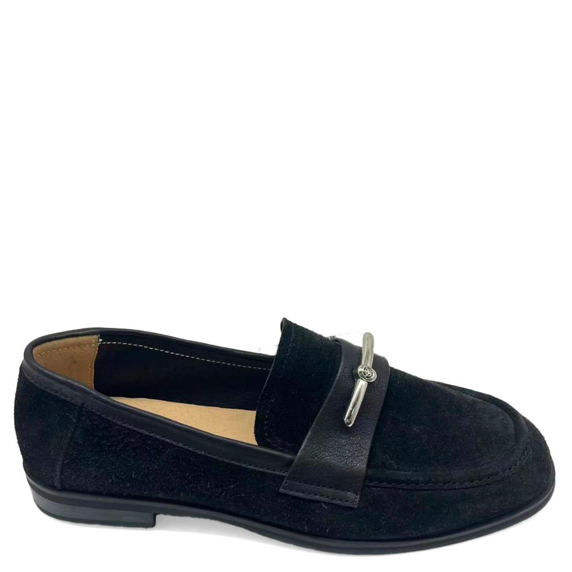 LA CONTE Loaferiai moterims, Juoda, Loafers 1