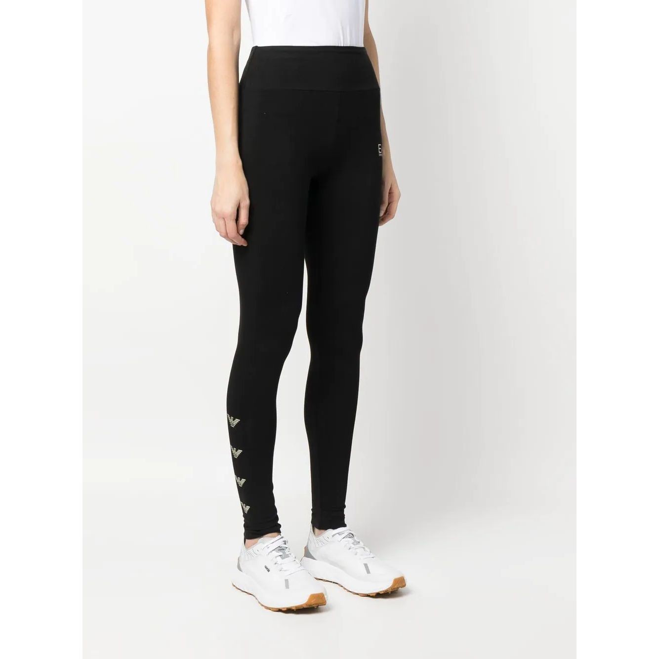 EA7 Tamprės moterims, Juoda, Leggings 3