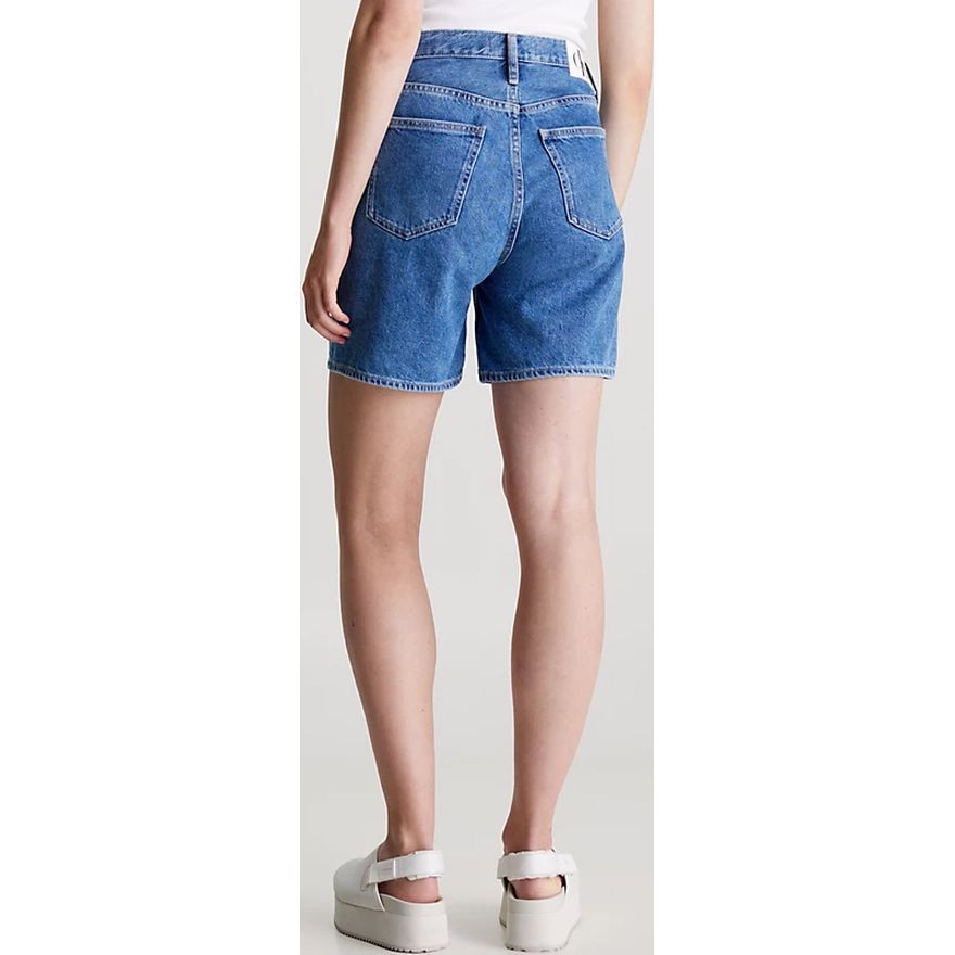 CALVIN KLEIN JEANS Šortai moterims, Mėlyna, 5 pocket shorts 3
