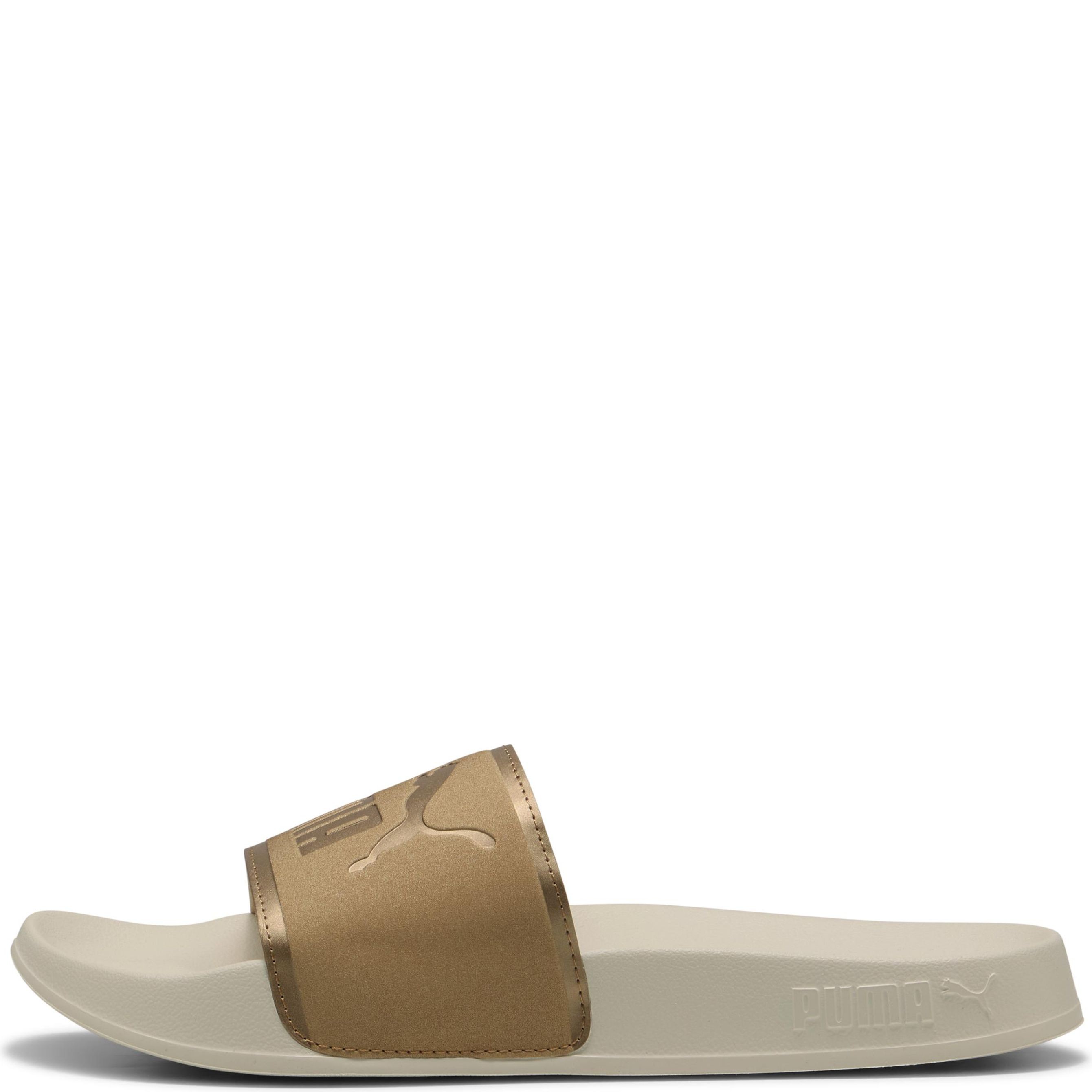 PUMA Guminės šlepetės moterims, Auksinė, Leadcat slides 5