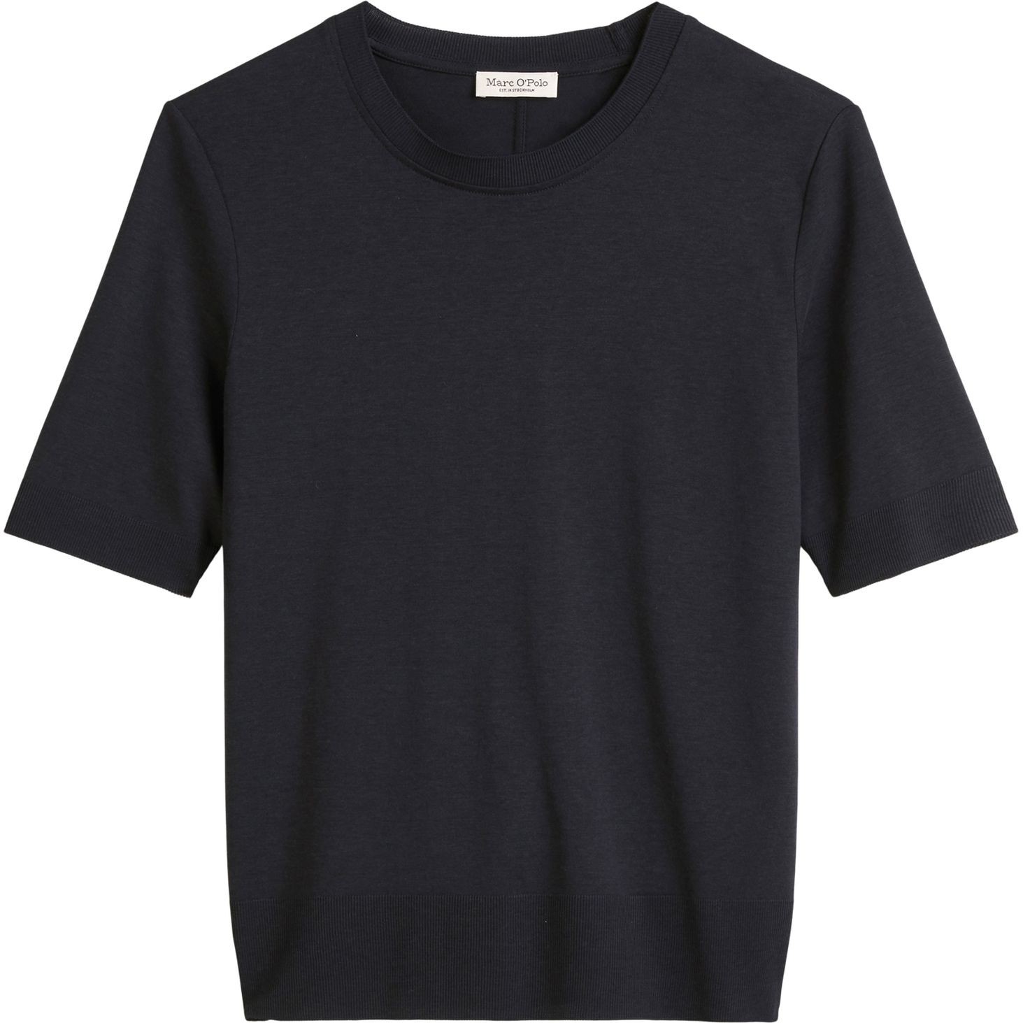 MARC O'POLO Marškinėliai trump. rankovėmis moterims, Mėlyna, Tshirts sh 502205051037 1