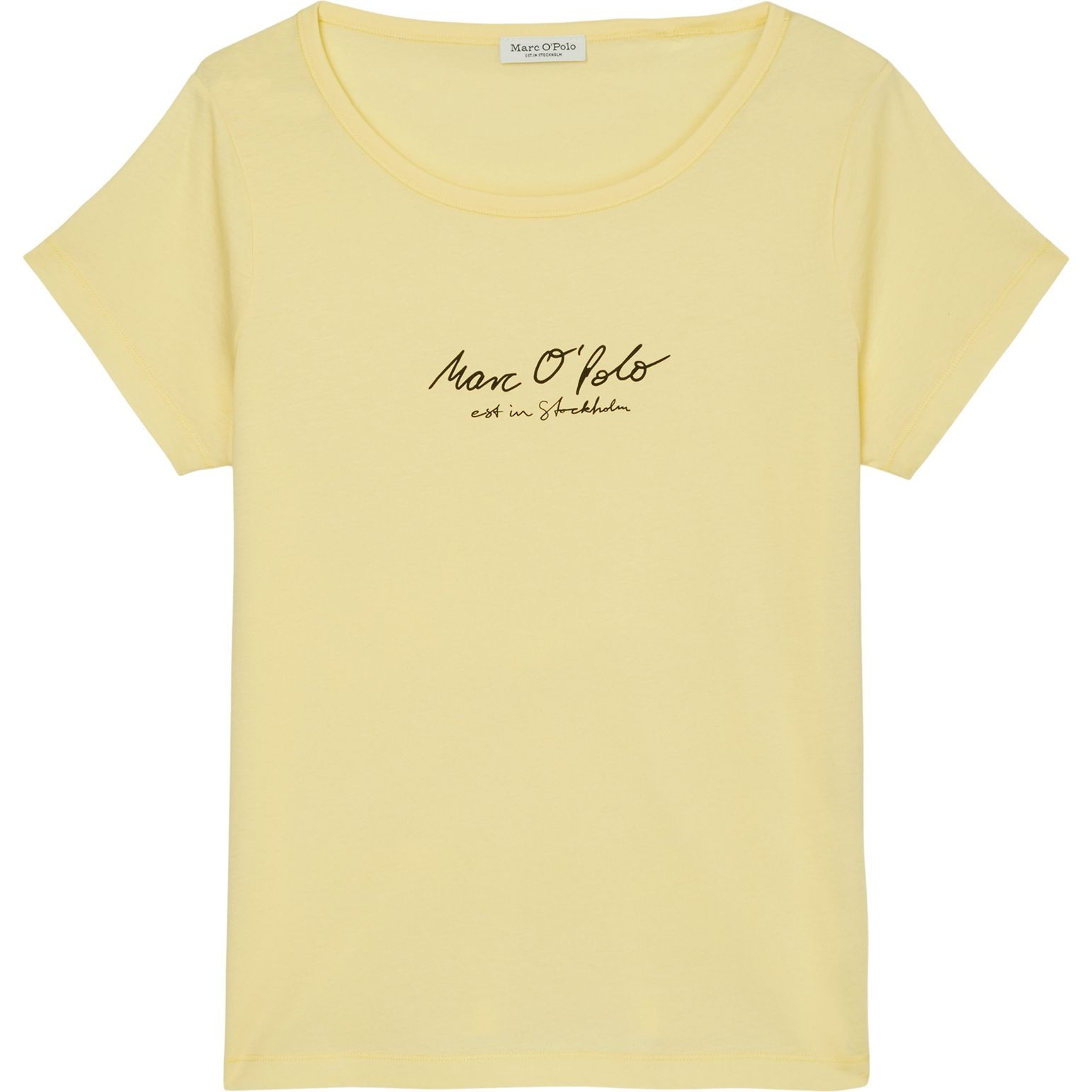 MARC O'POLO Marškinėliai moterims, Geltona 1