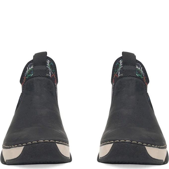 RIEKER Aulinukai moterims, Juoda, Ladies short boots 3