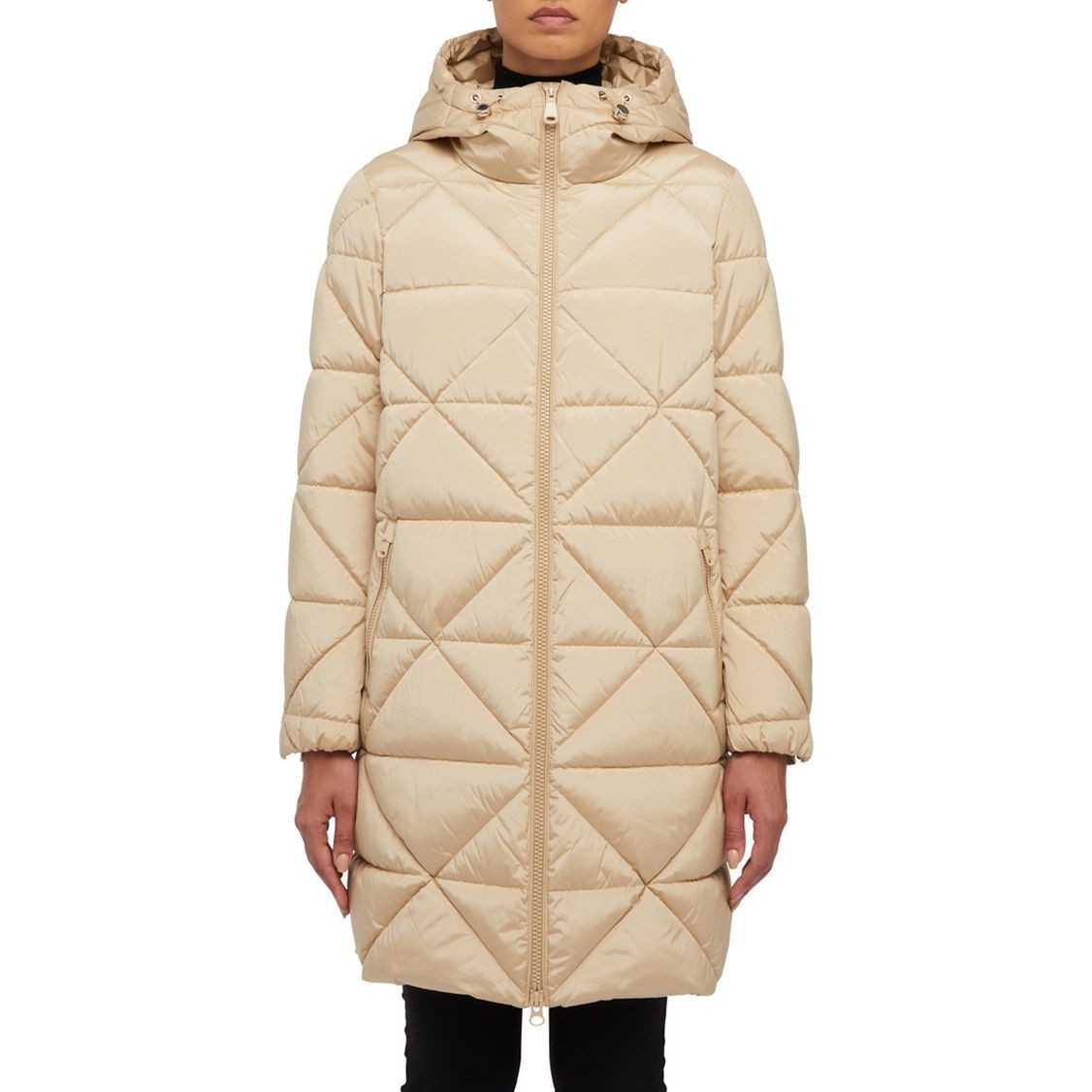 GEOX Striukė moterims, Smėlio, Allenie jackets 3