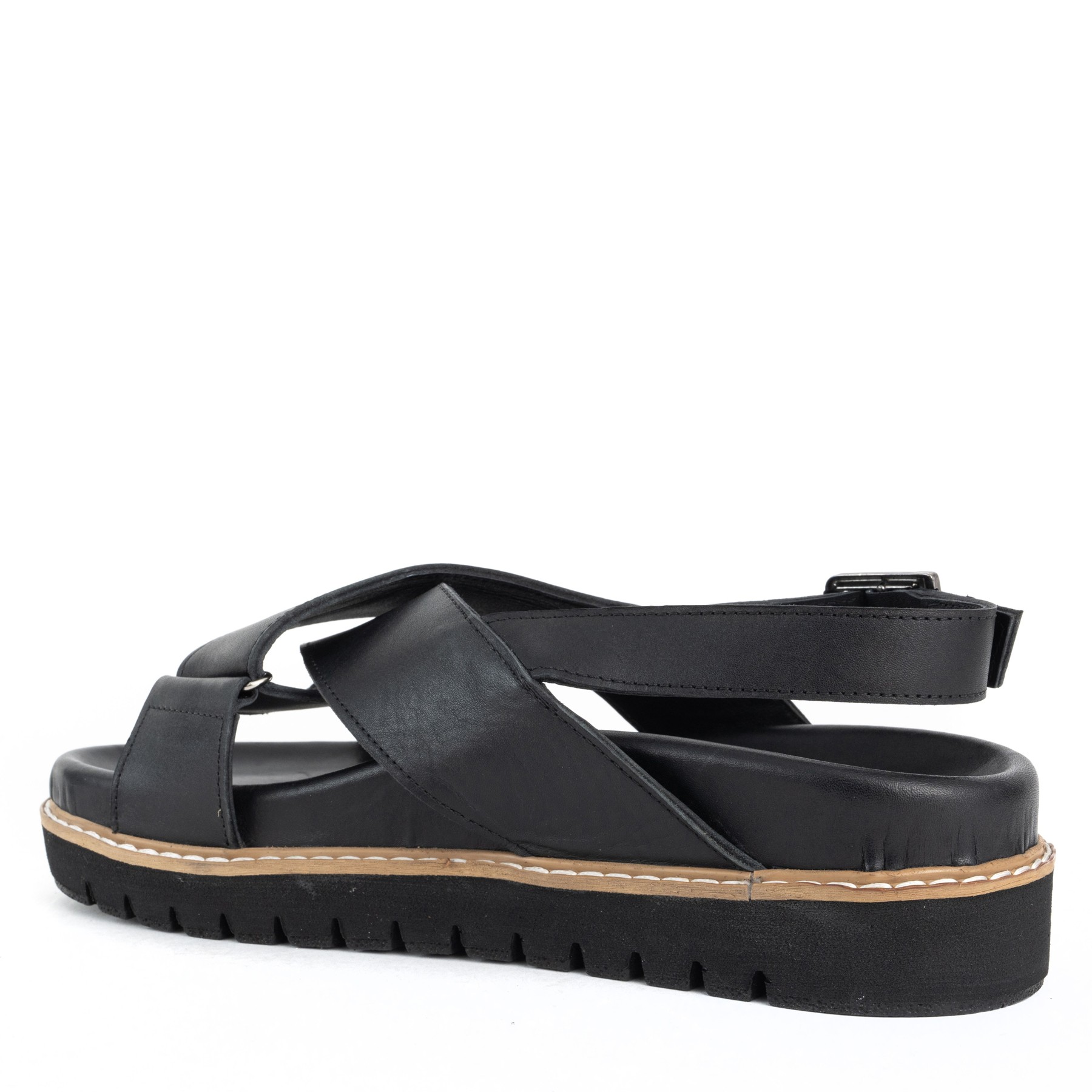 GRUNER SCHUHE Basutės moterims, Juoda, Sandals 3