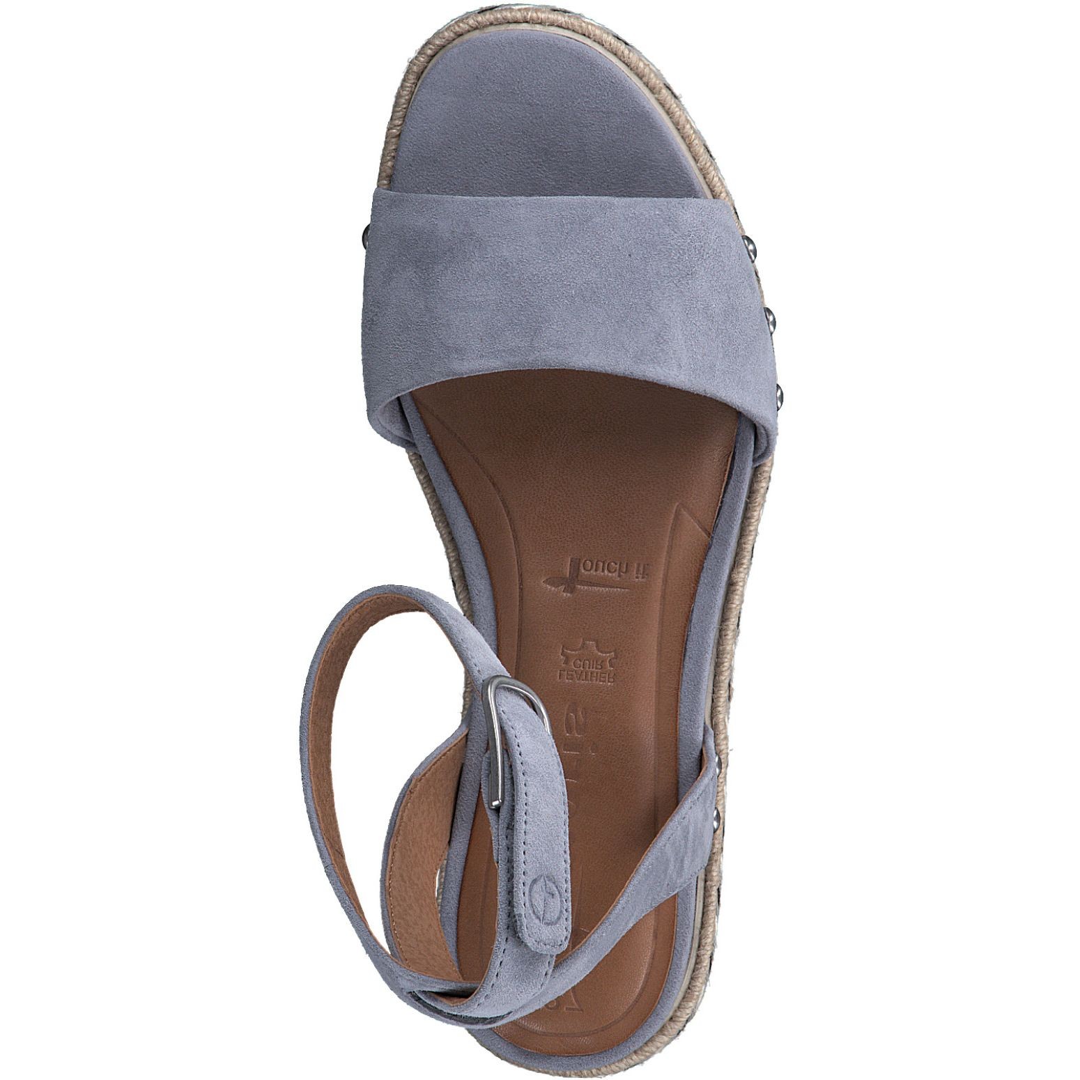 TAMARIS Basutės moterims, Mėlyna, SANDALS 5