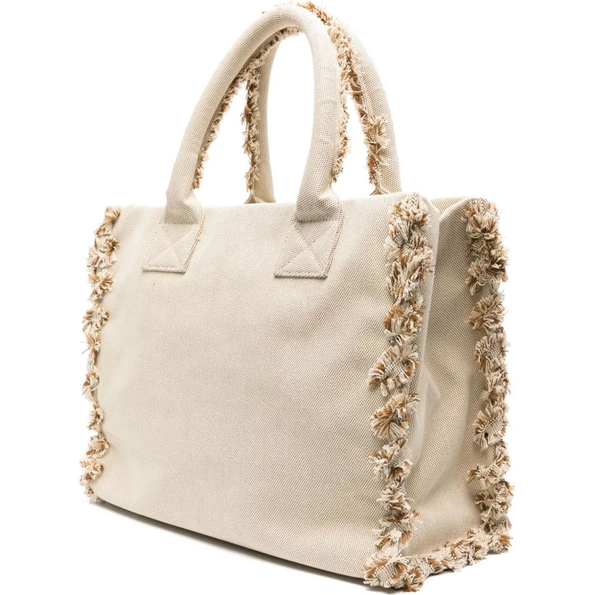 PINKO Pliažo krepšys moterims, Kūno, Logo-embroidered beach bag 2