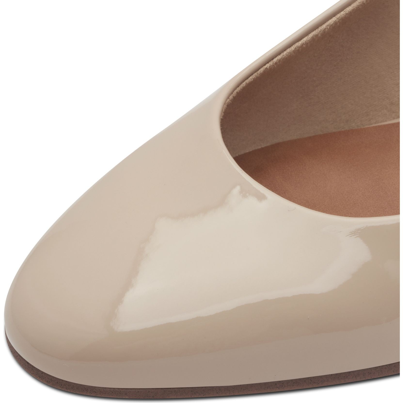 TAMARIS Balerinos moterims, Smėlio, Pump with strap 6