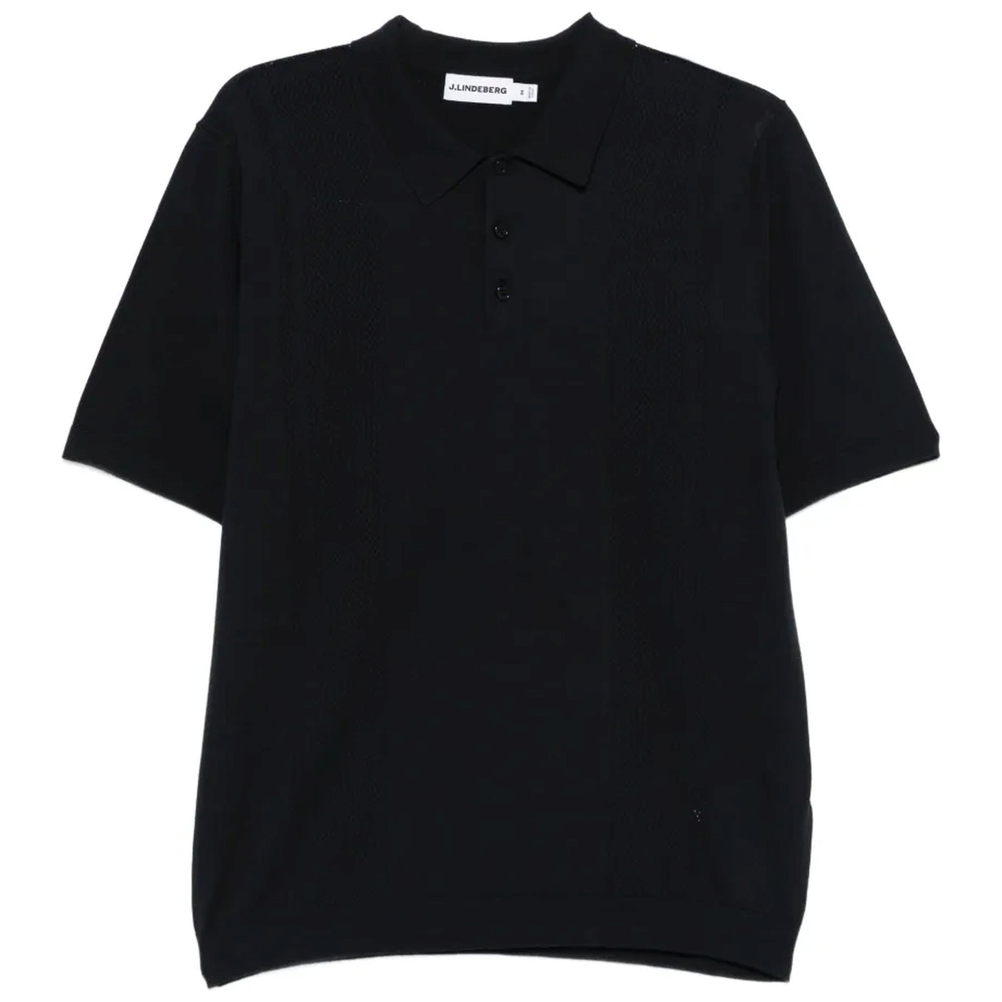 J.LINDEBERG Polo marškiniai trumpos rank. vyrams, Mėlyna, Reymond seasonal knit polo 1