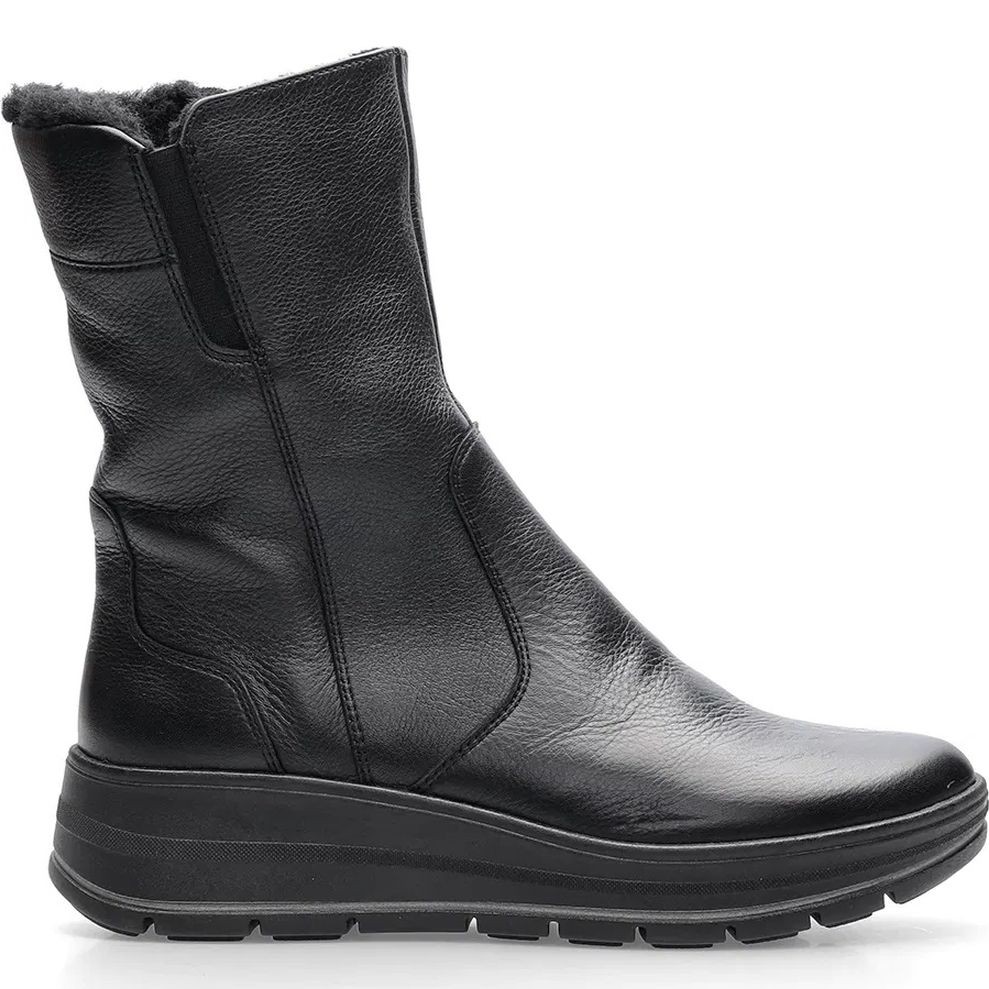 ARA Pašiltinti aulinukai moterims, Juoda, Calais keil booties 2