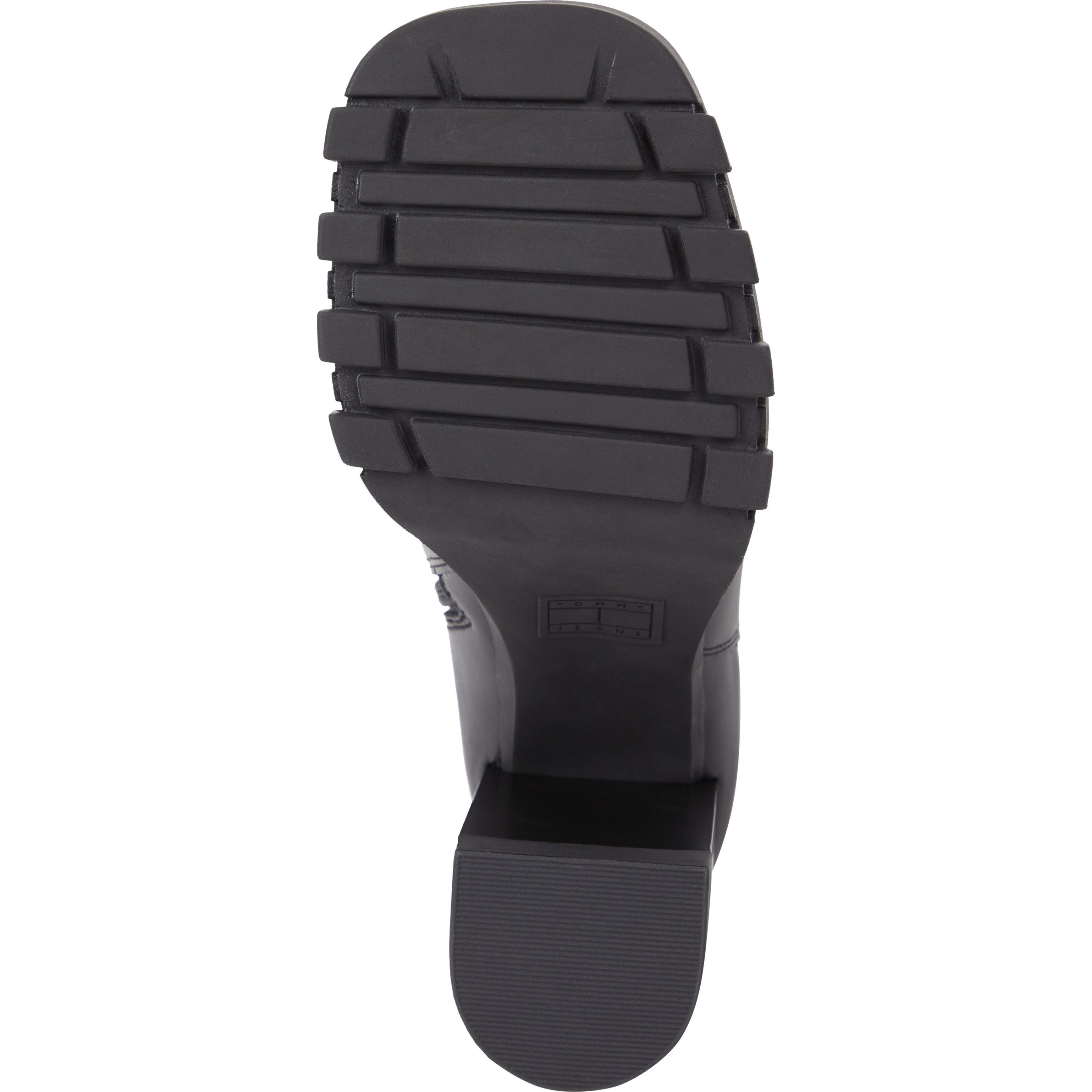 TOMMY JEANS Aulinukai moterims, Juoda, High heel ankle boot 4