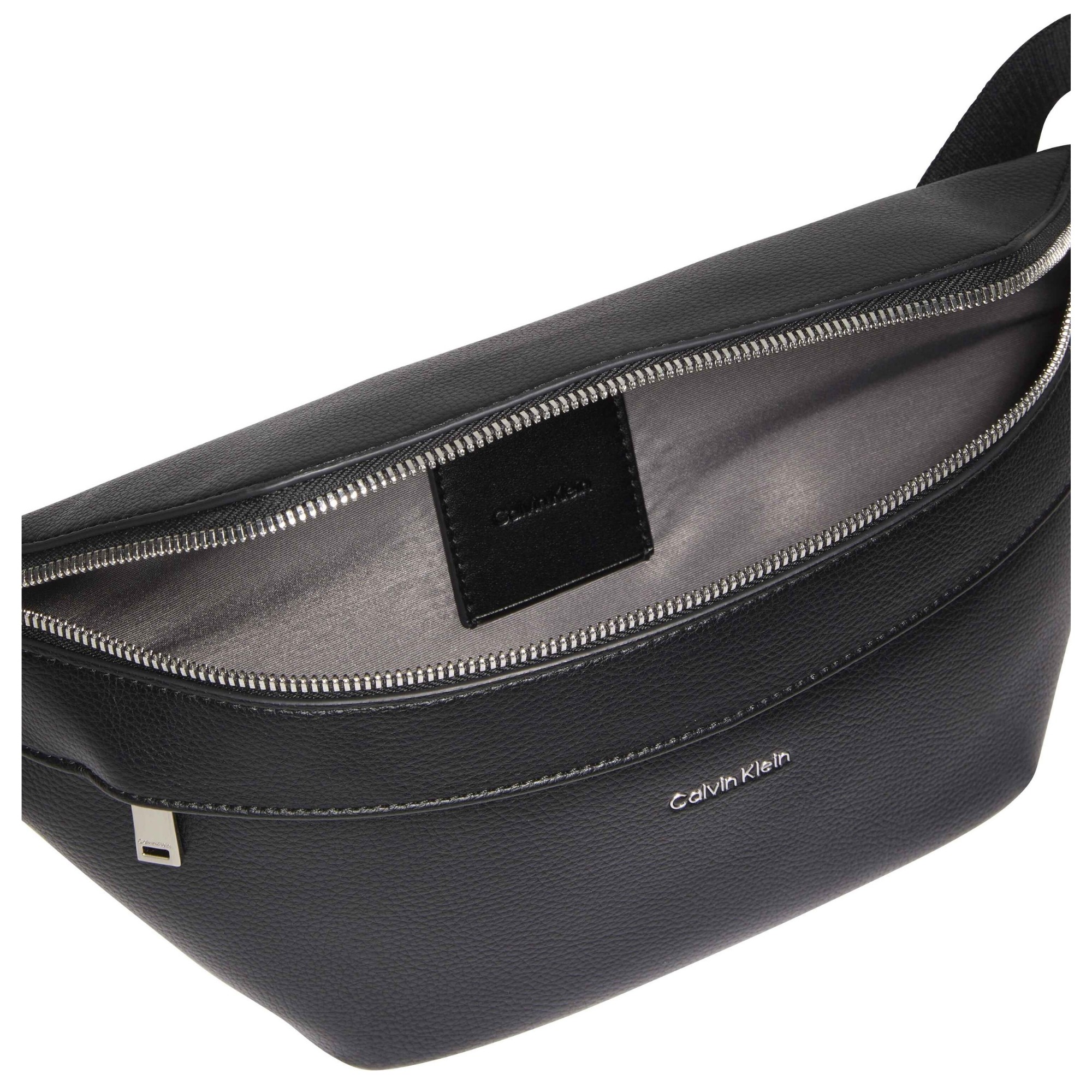 CALVIN KLEIN Rankinė per juosmenį vyrams, Juoda, raised waistbag 2