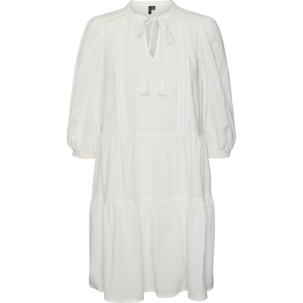 VERO MODA Mini suknelė moterims, Balta, Vmpretty mini dress 1
