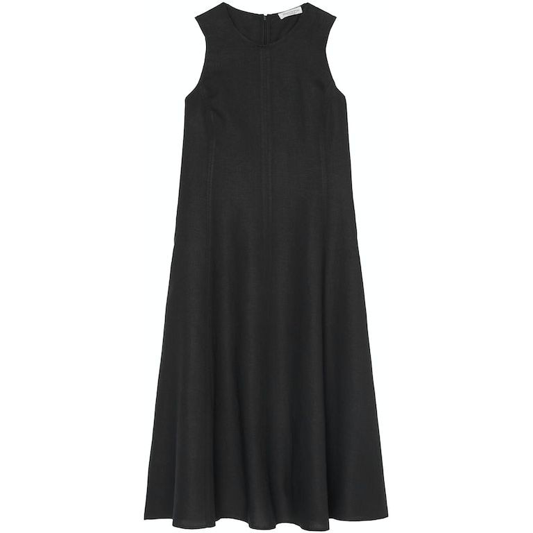 MARC O'POLO Midi suknelė moterims, Juoda