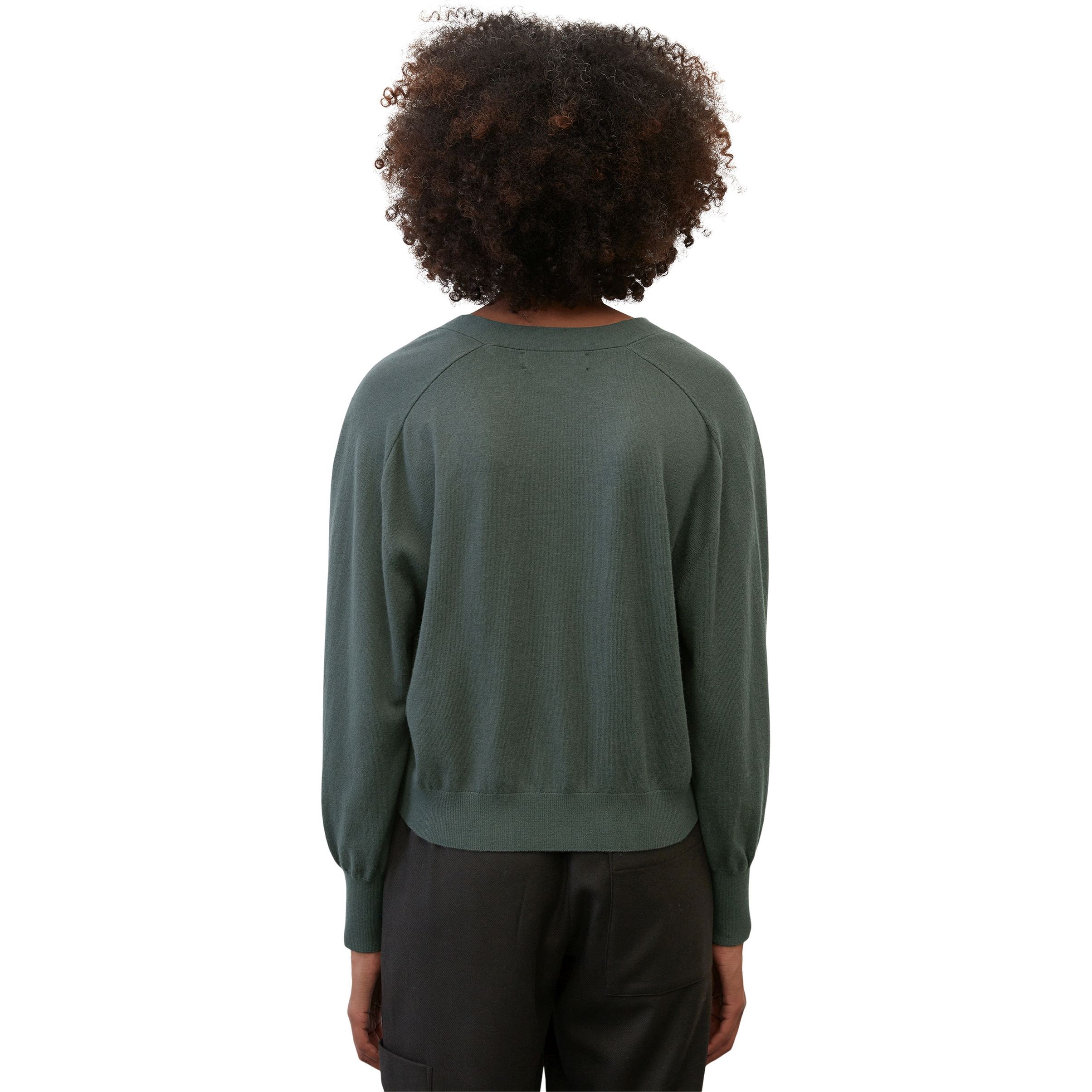 MARC O'POLO Kardiganas moterims, Žalia, Cardigan 3