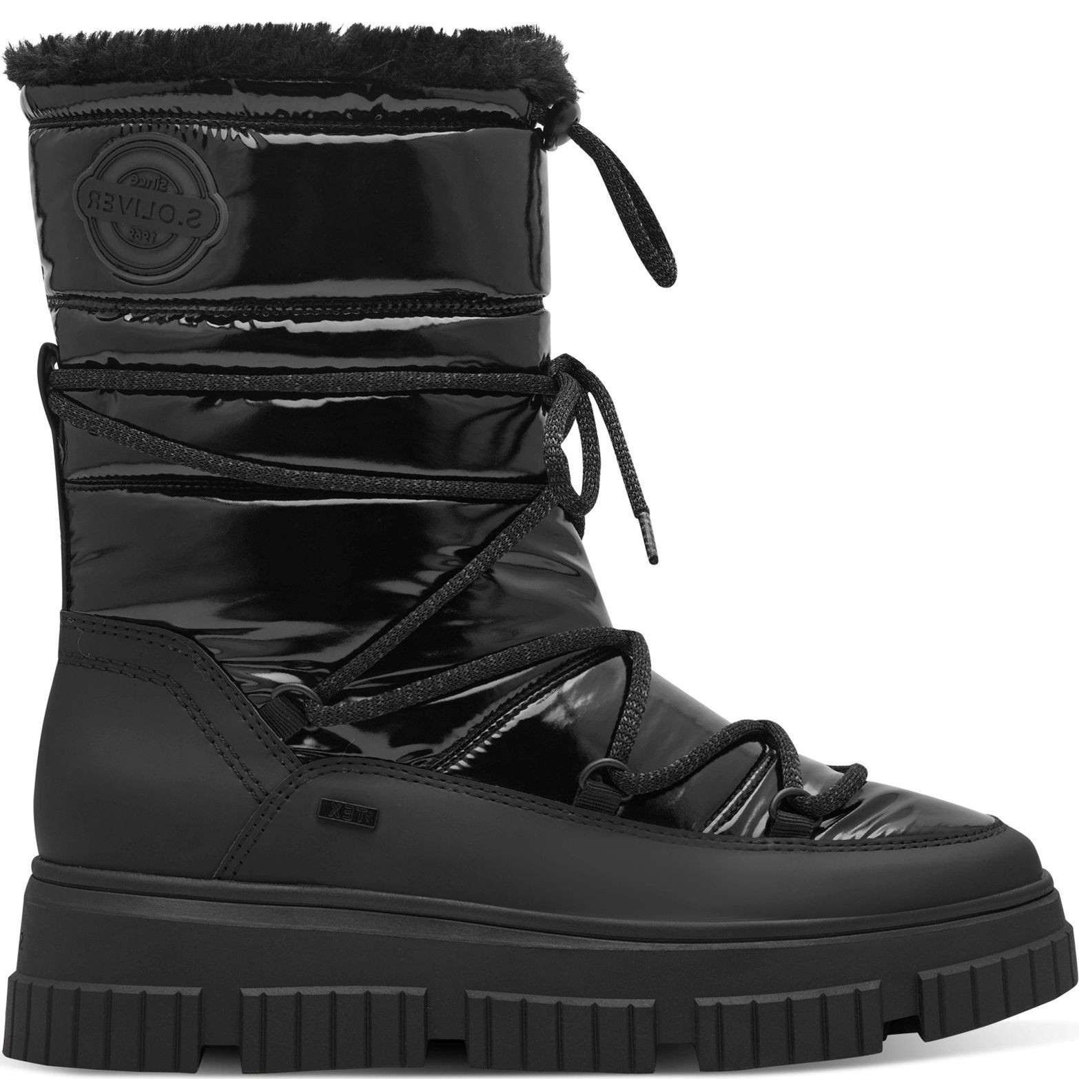 S.OLIVER Aulinukai moterims, Juoda, Booties 2