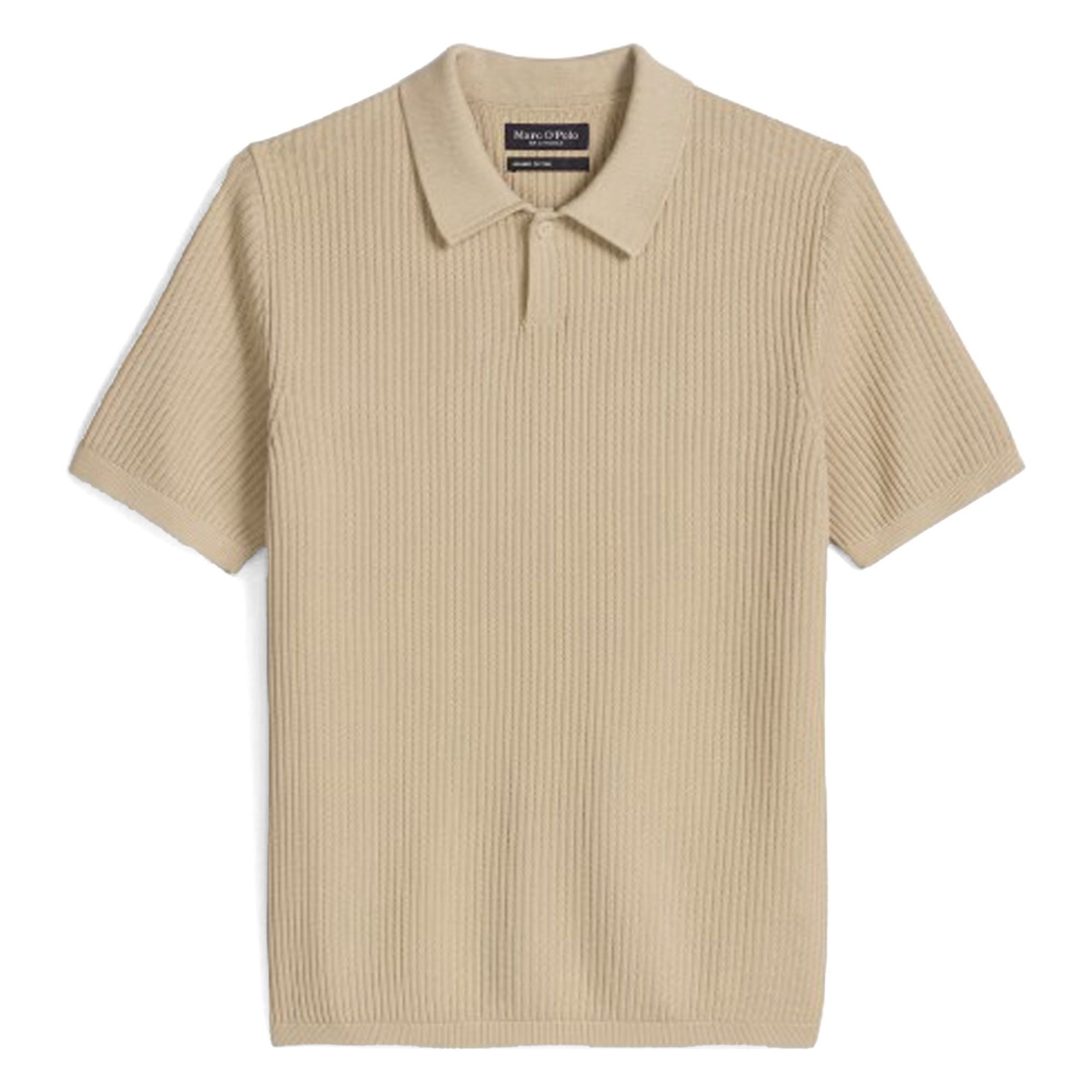 MARC O'POLO Polo marškiniai trumpos rank. vyrams, Smėlio, 5000012735 Polo short