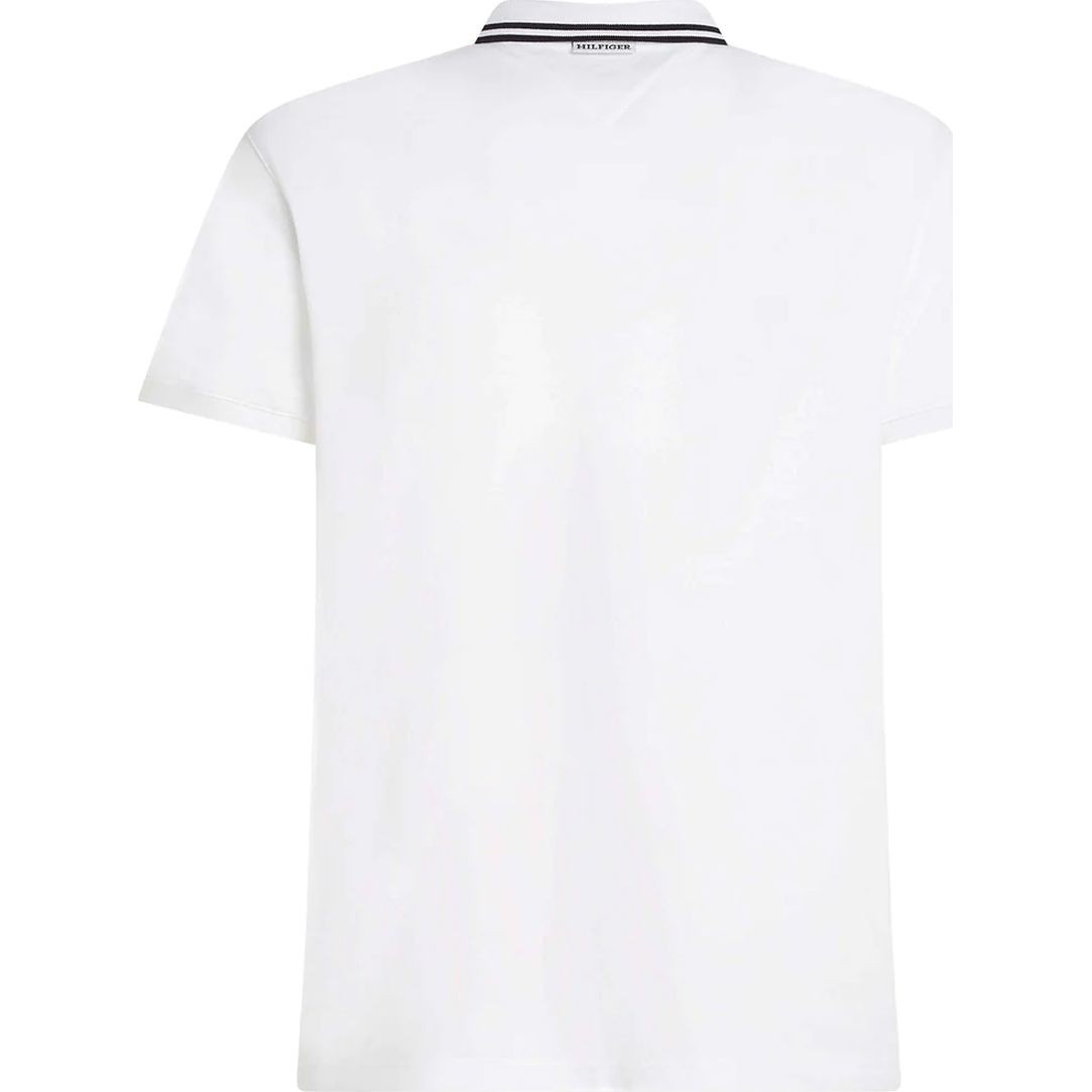 TOMMY HILFIGER Marškinėliai trump. rankovėmis vyrams, Balta, Slub cotton tee 2