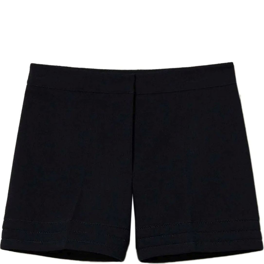 TWINSET Šortai moterims, Mėlyna, Straight-leg shorts