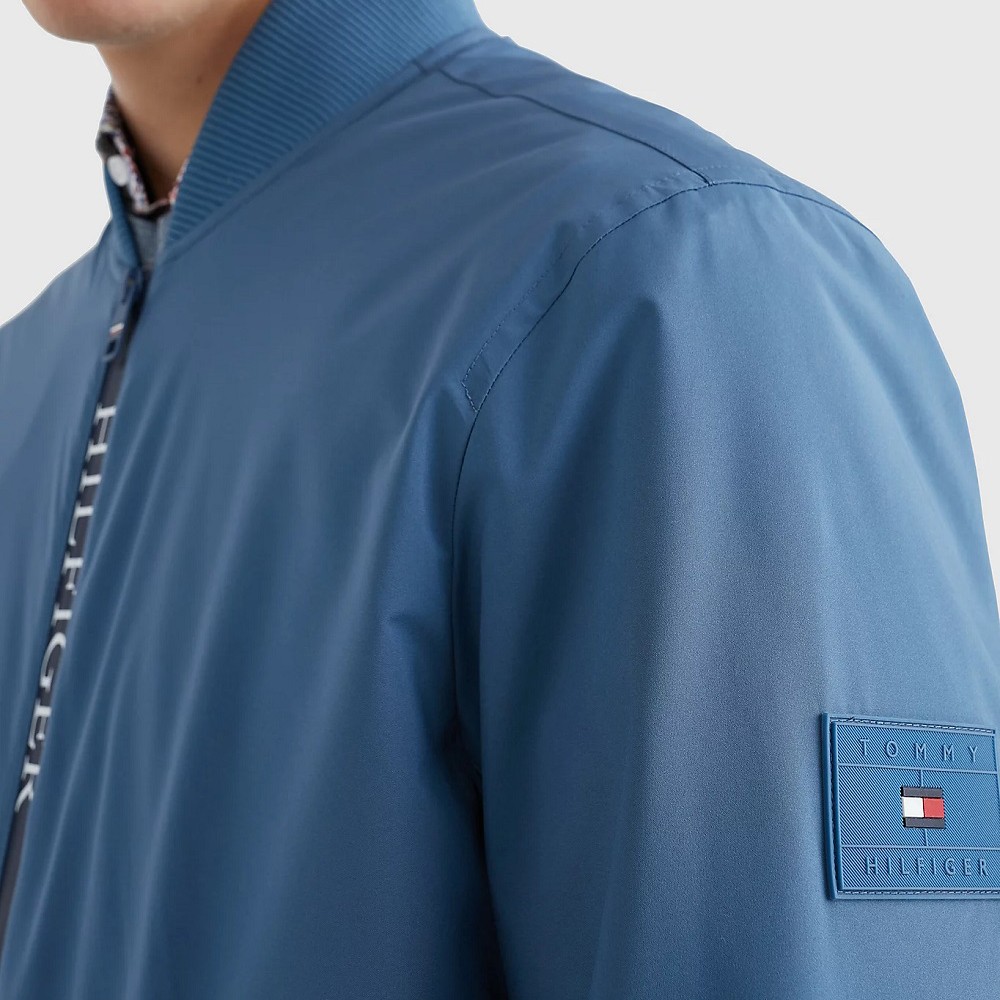 TOMMY HILFIGER Bomberis vyrams, Mėlyna, Th protect bomber 4