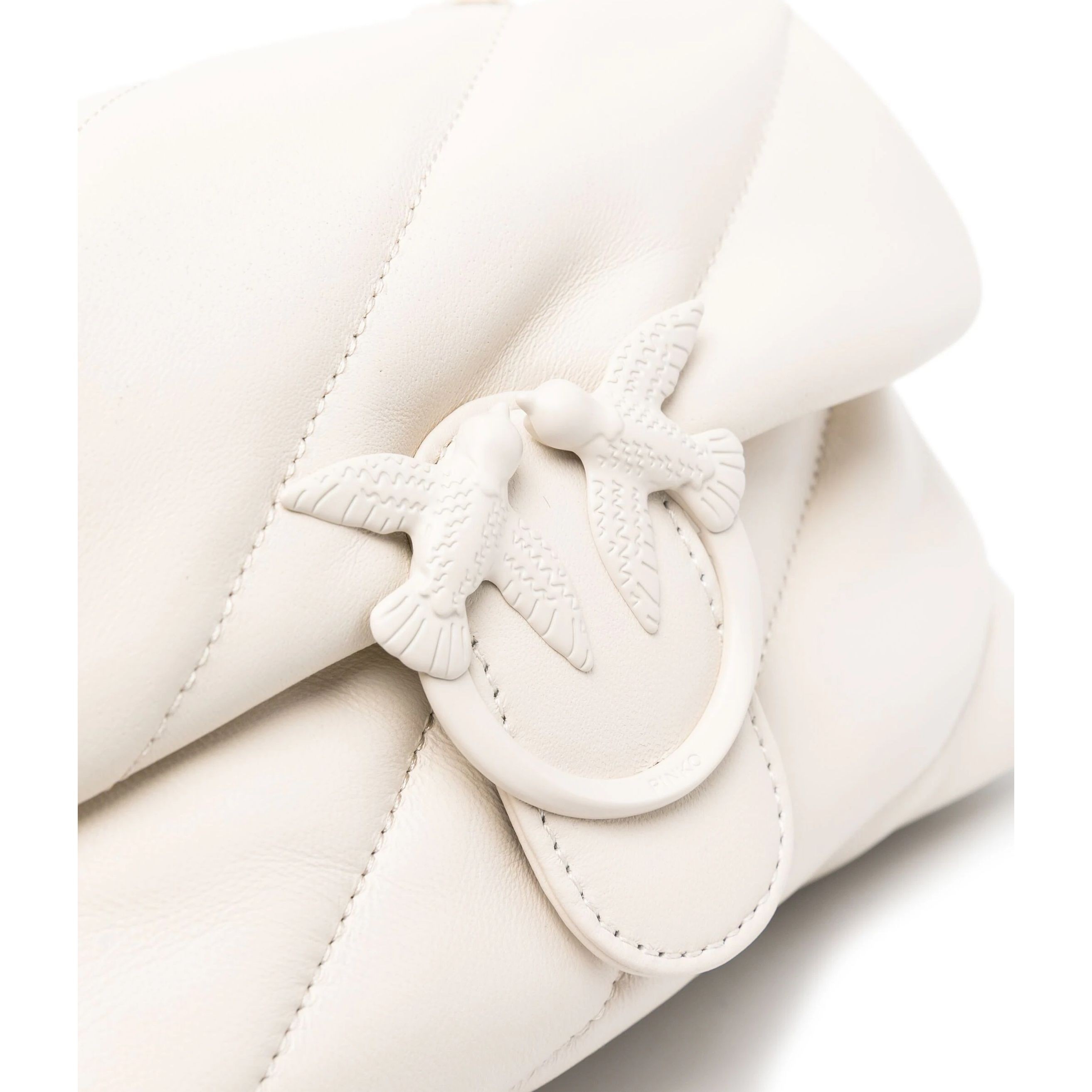 PINKO Rankinė per petį moterims, Balta, Love mini shoulder bag 3