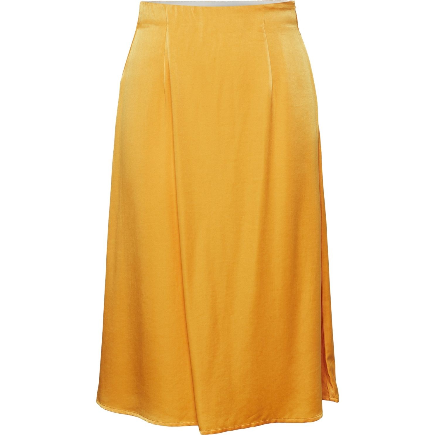 PIECES Midi sijonas moterims, Oranžinė, PCLORELEI HW MIDI SKI 1