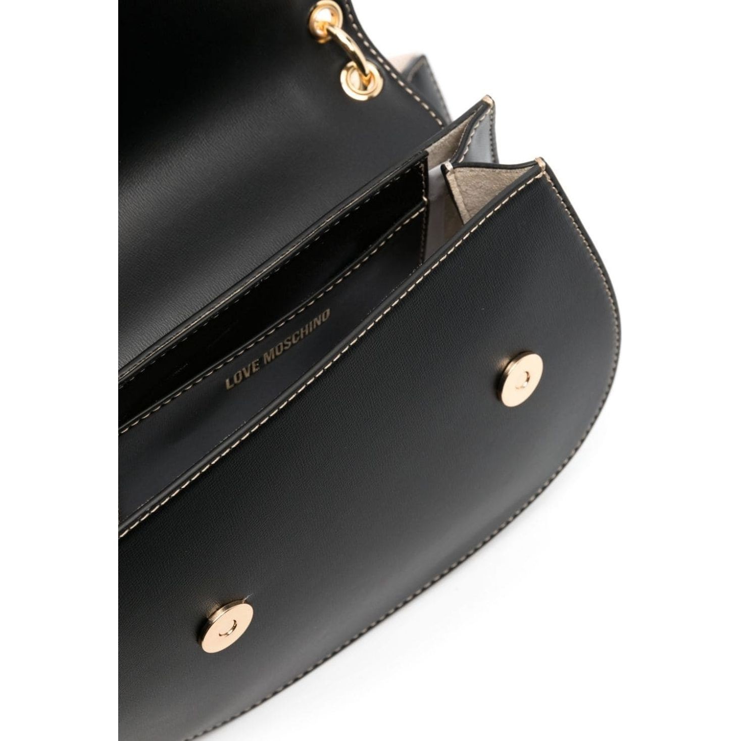 LOVE MOSCHINO Rankinė per petį moterims, Juoda, Crossbody 4