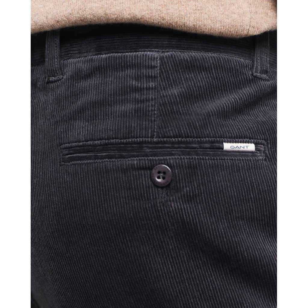 GANT Kelnės vyrams, Pilka, Regular cord chinos pants 4