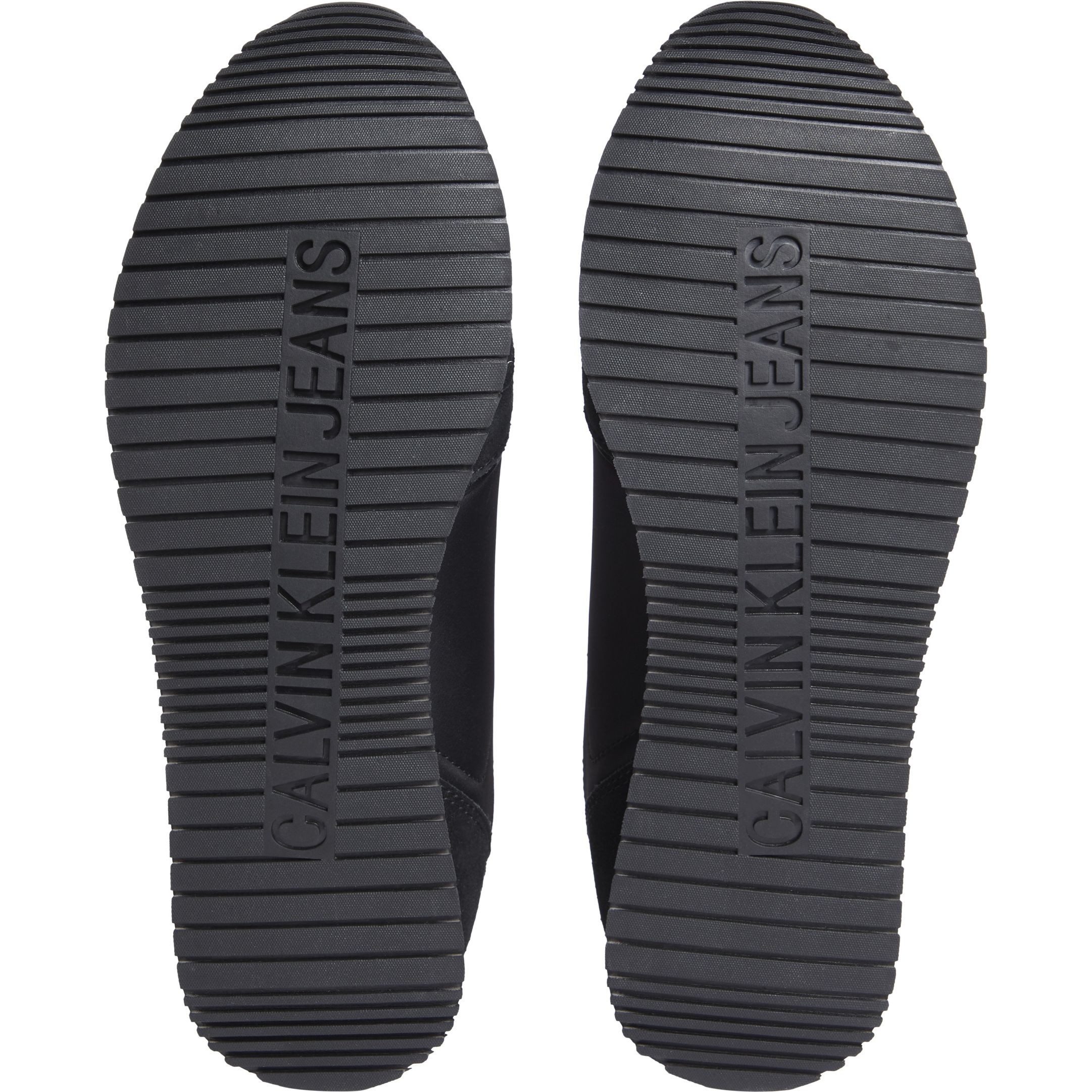 CALVIN KLEIN JEANS Laisvalaikio bateliai vyrams, Juoda, Runner sock laceup leisure 5