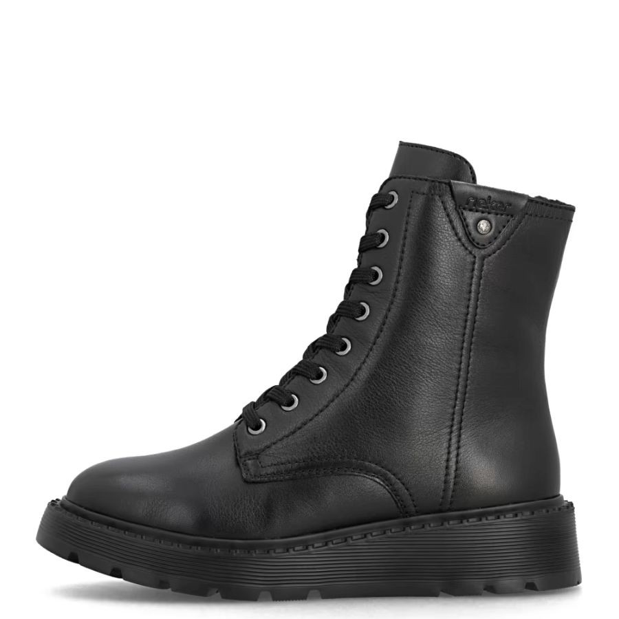 RIEKER Aulinukai moterims, Juoda, Booties 2