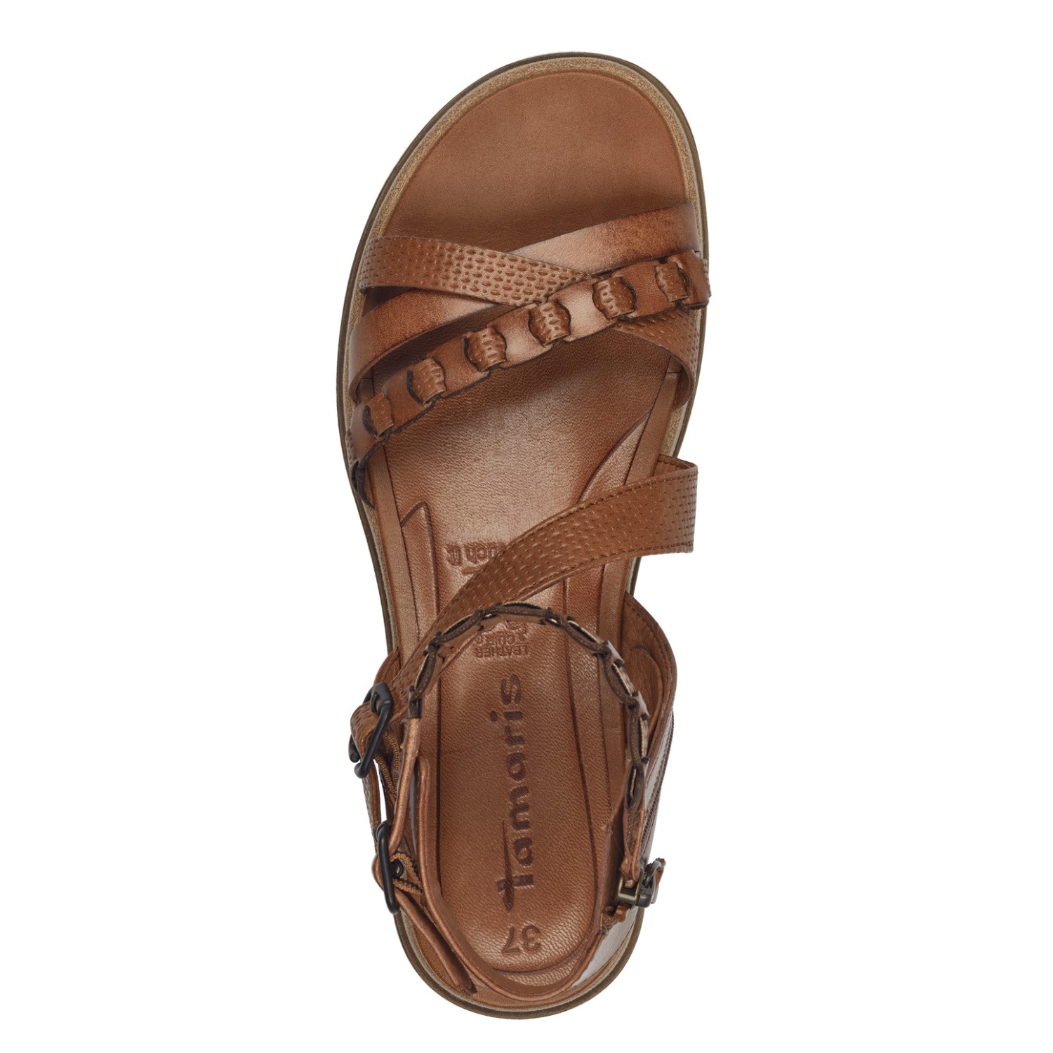 TAMARIS Basutės moterims, Ruda, Sandals 5