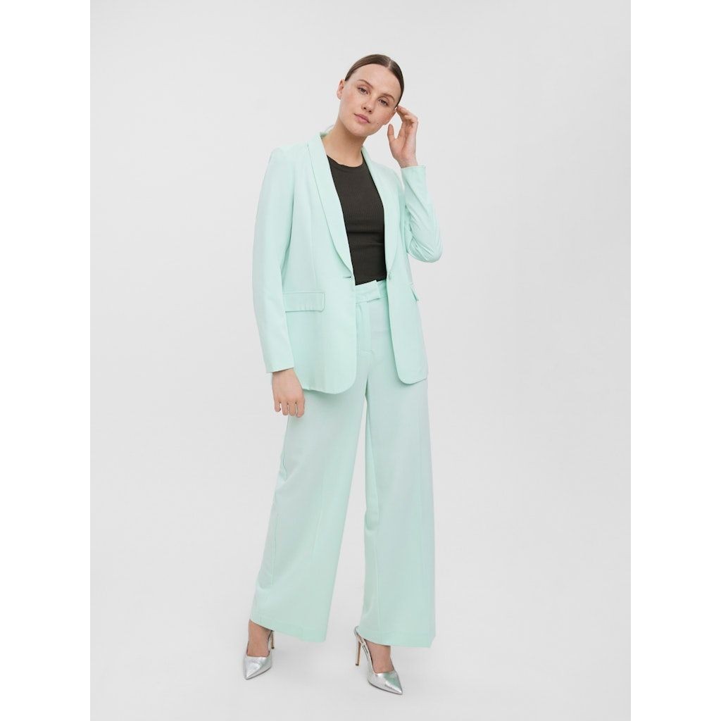 VERO MODA Švarkas moterims, Žalia, VMRITA LS BLAZER TLR 5