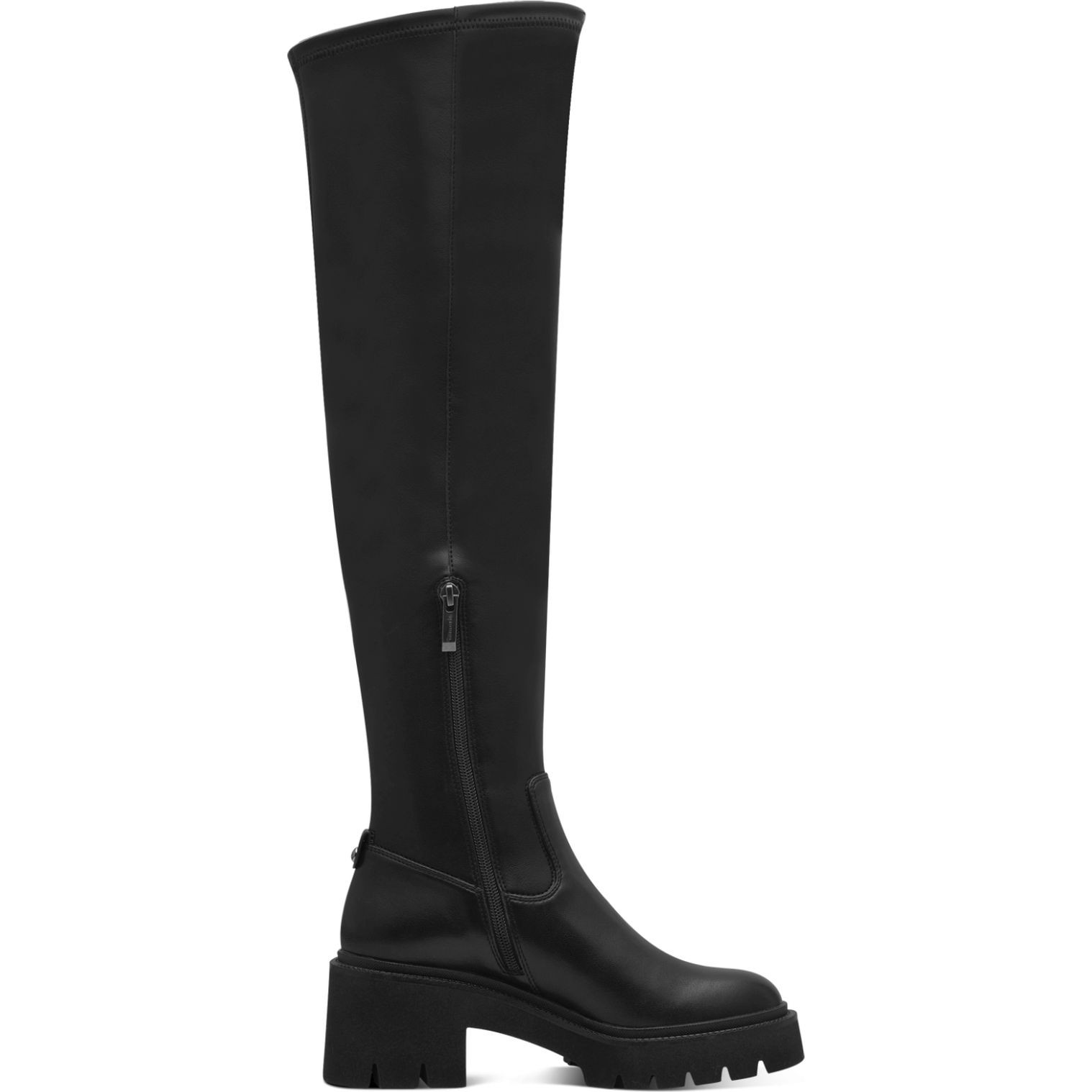 TAMARIS Auliniai moterims, Juoda, Overknee boot 3