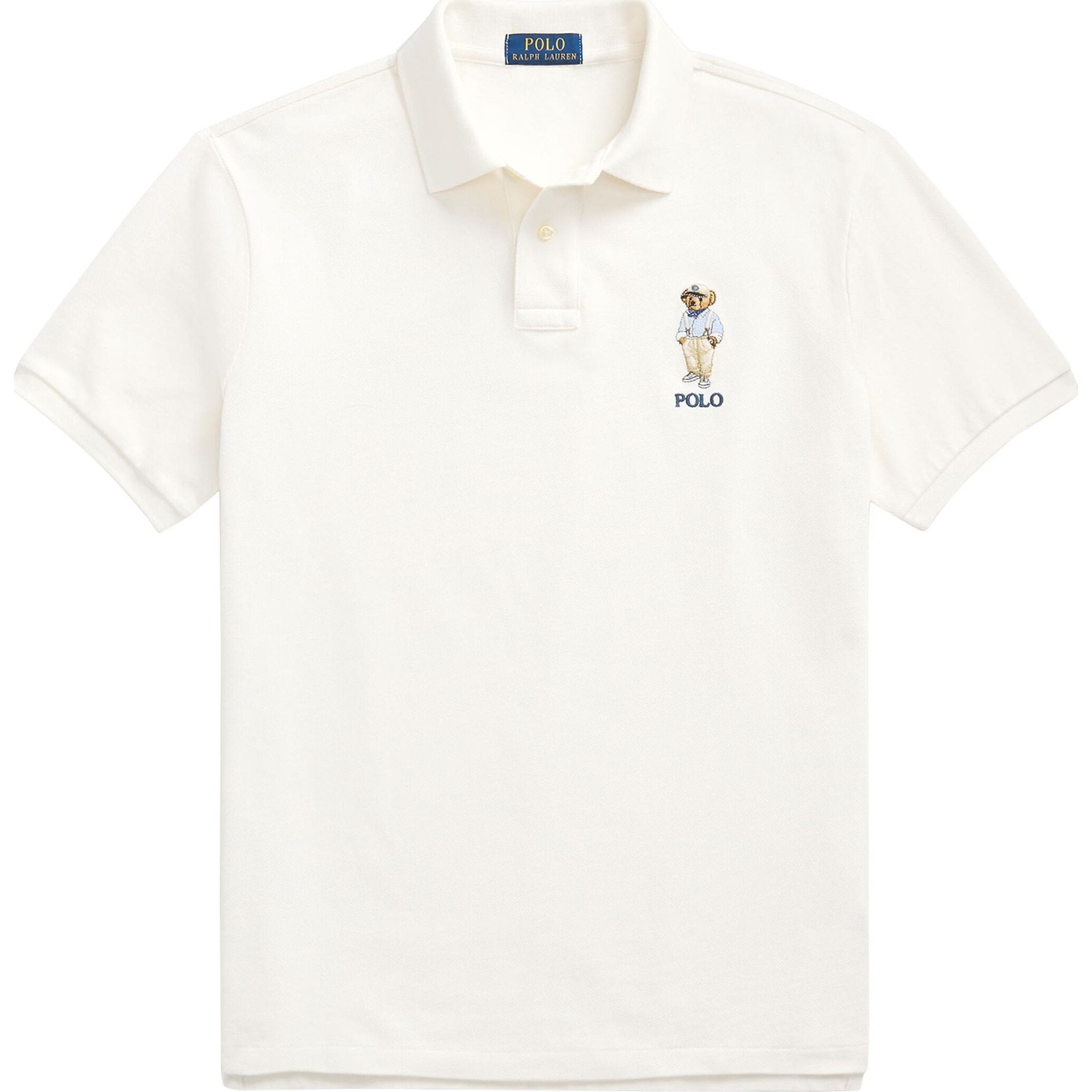 POLO RALPH LAUREN Polo marškiniai trumpos rank. vyrams, Balta, Short sleeve polo shirt