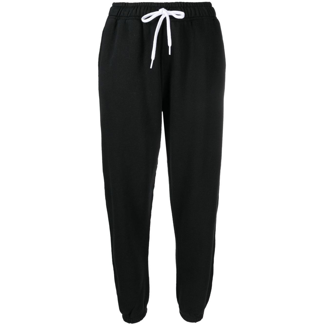 POLO RALPH LAUREN Sportinės kelnės moterims, Juoda, Ankle athletic pants