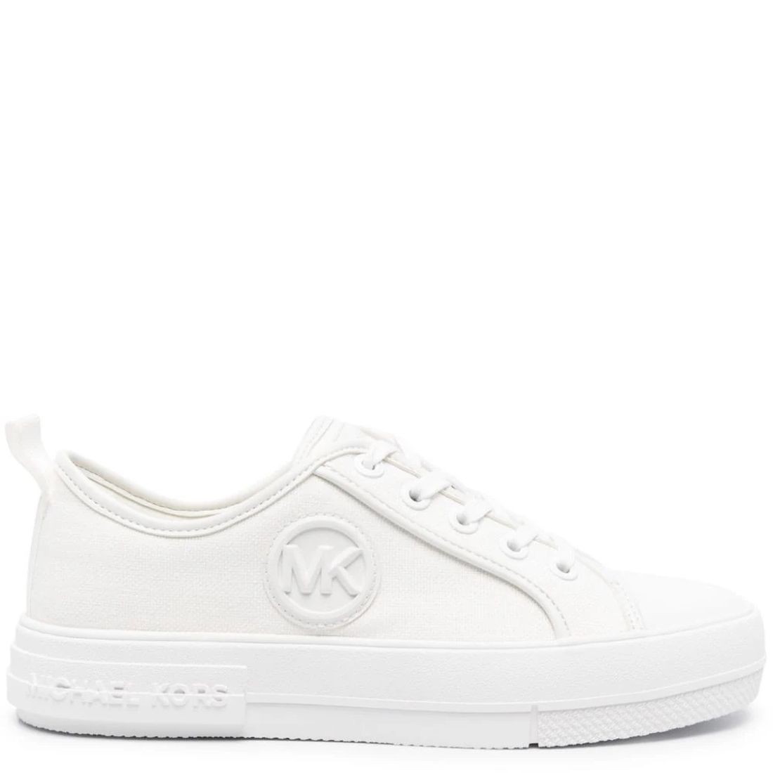 MICHAEL KORS Laisvalaikio bateliai moterims, Balta, Evy lace up 2