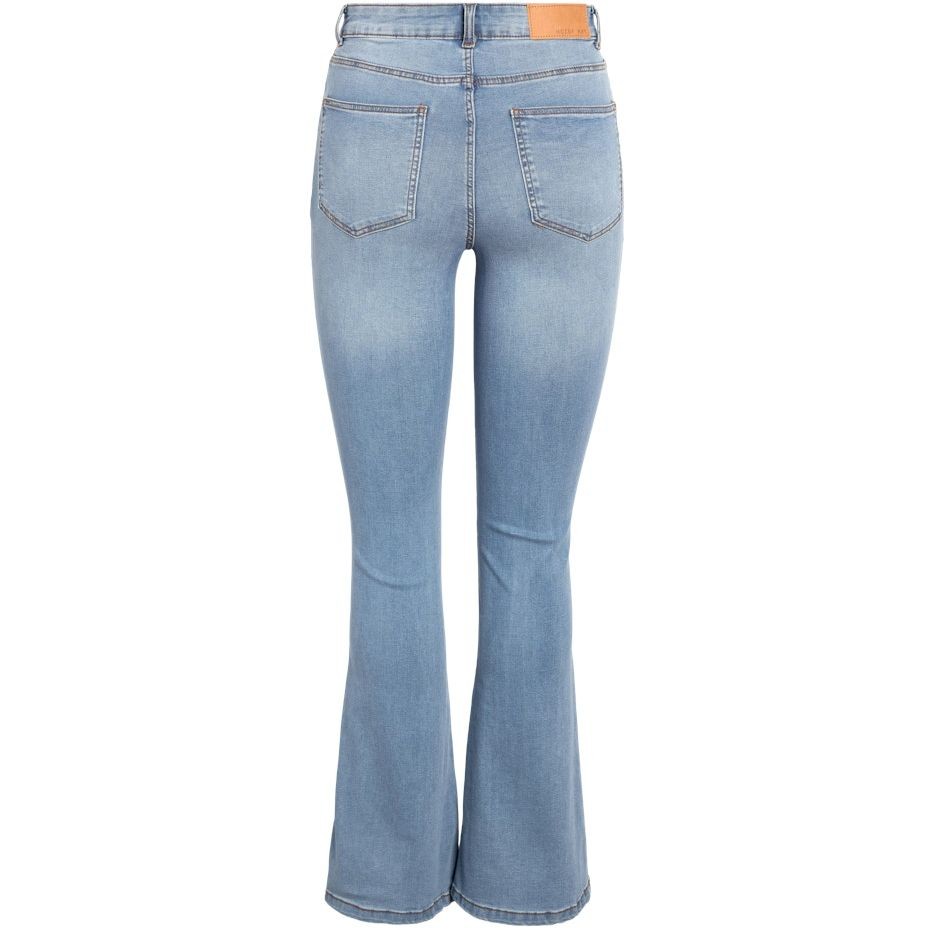 NOISY MAY Tiesūs džinsai moterims, Mėlyna, NMSALLIE HW FLARE JEA 2