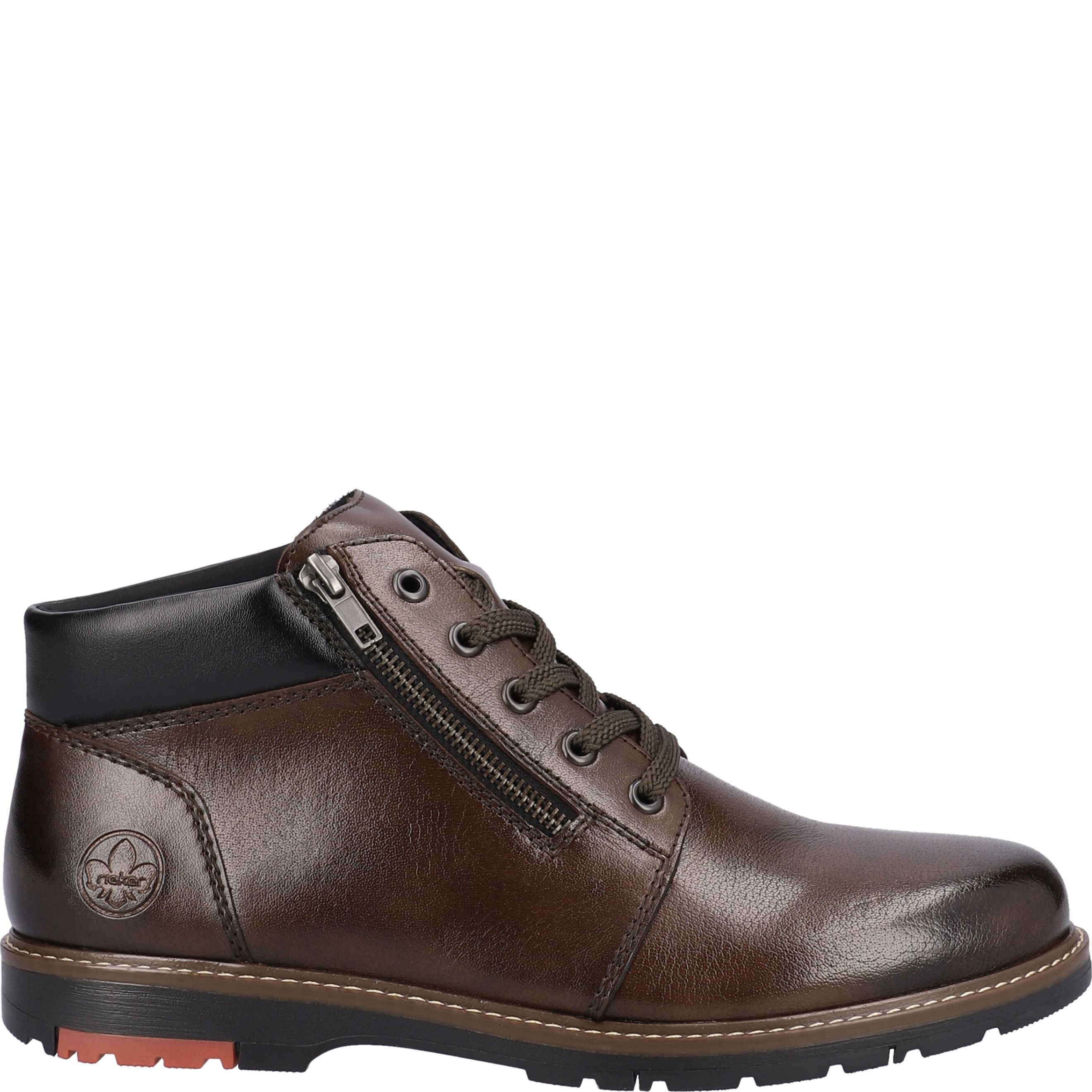 RIEKER Aulinukai vyrams, Ruda, BOOTIES 3