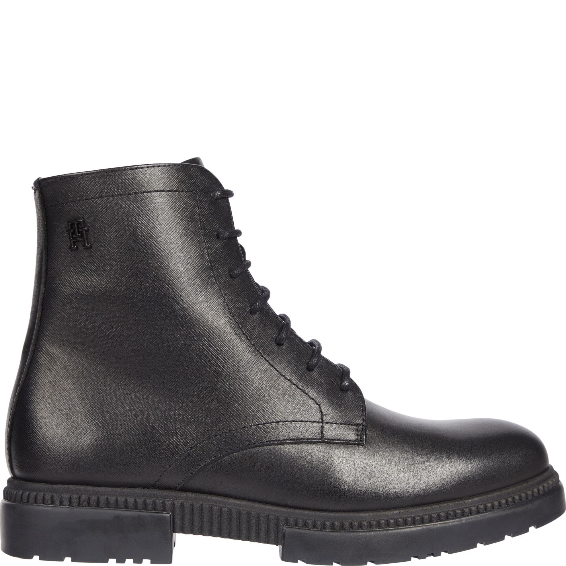 TOMMY HILFIGER Aulinukai vyrams, Juoda, Comfort texture boot 1