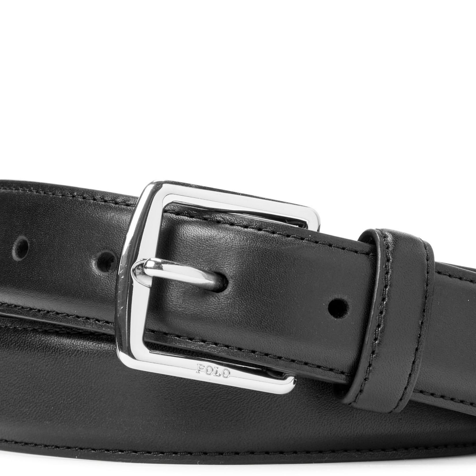 POLO RALPH LAUREN Diržas vyrams, Juoda, Smooth leather belt 3