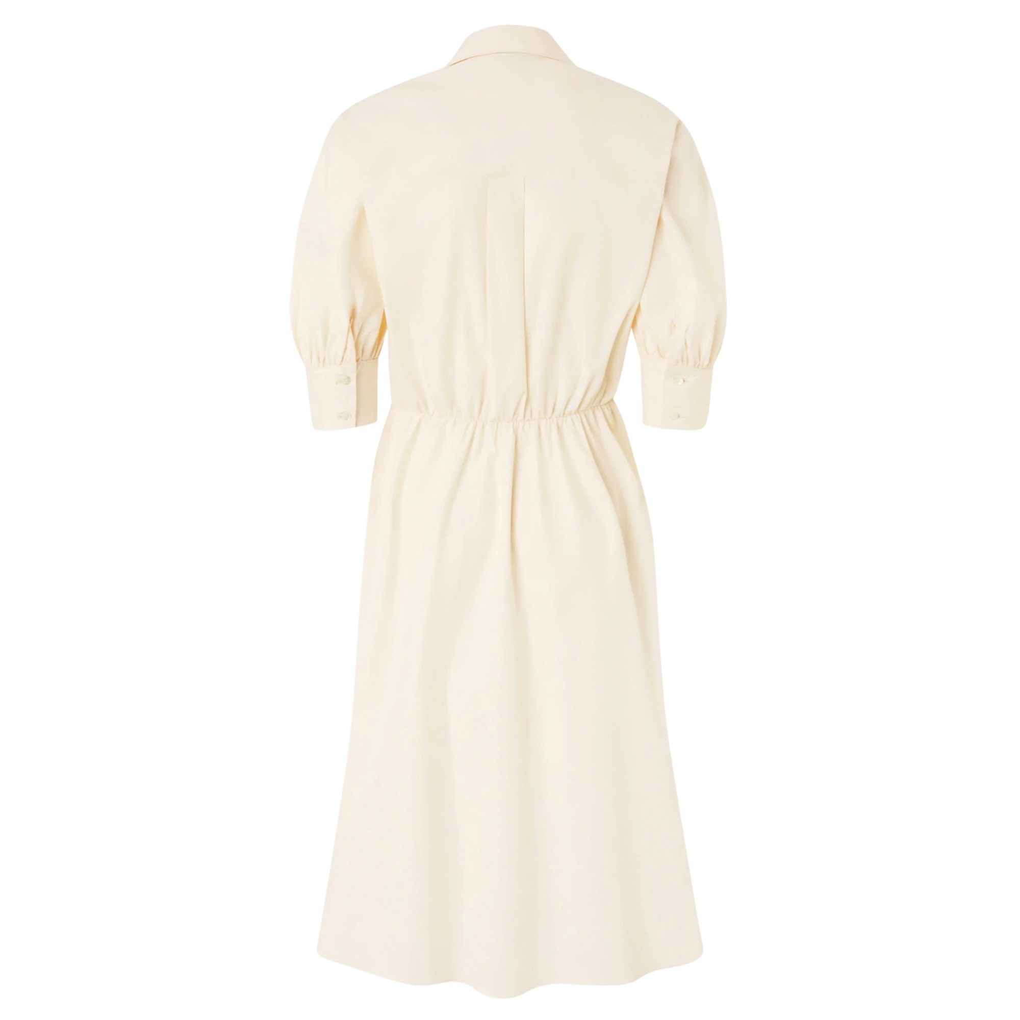 PINKO Midi suknelė moterims, Balta, Aline abito comfort popeline 2