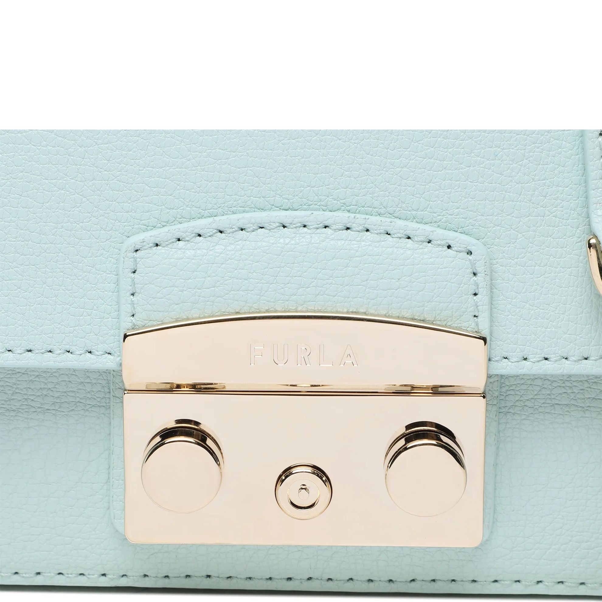 FURLA Rankinė per petį moterims, Žalia, Metropolis mini crossbody 4
